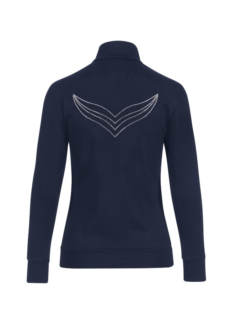 Thumbnail - Trigema Sweatjacke "TRIGEMA Jacke mit Kristallsteinen" 1 Stk. tlg.