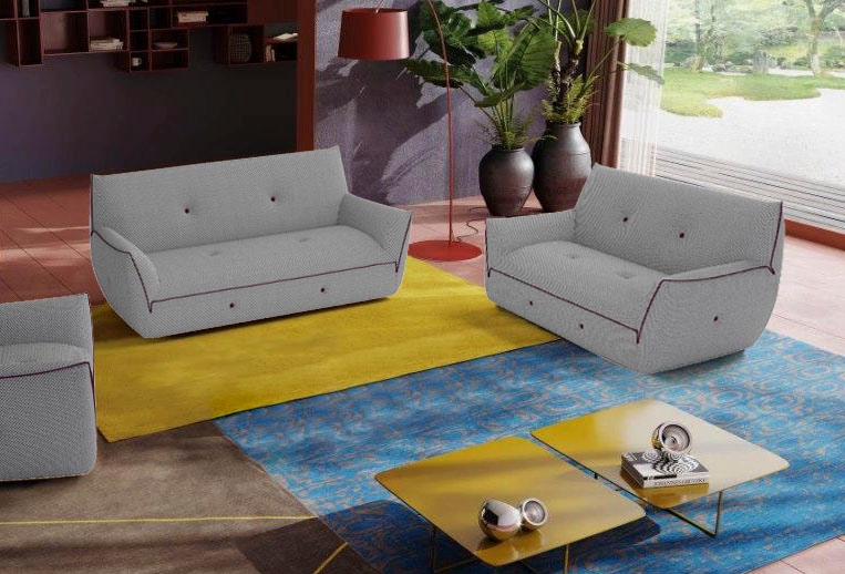 Egoitaliano Polstergarnitur "Yuki, extravagantes Design und höchster Sitzko günstig online kaufen