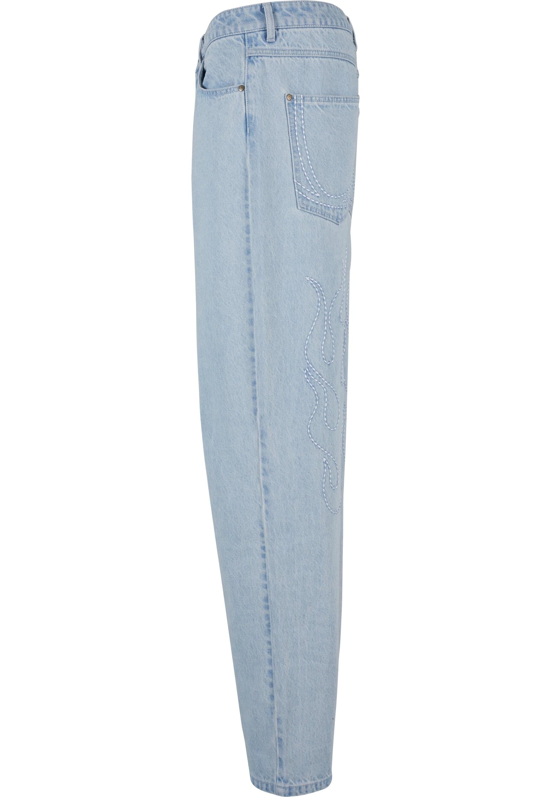 Karl Kani Bequeme Jeans »Karl Kani OG Baggy Five Pocket Flames Denim«