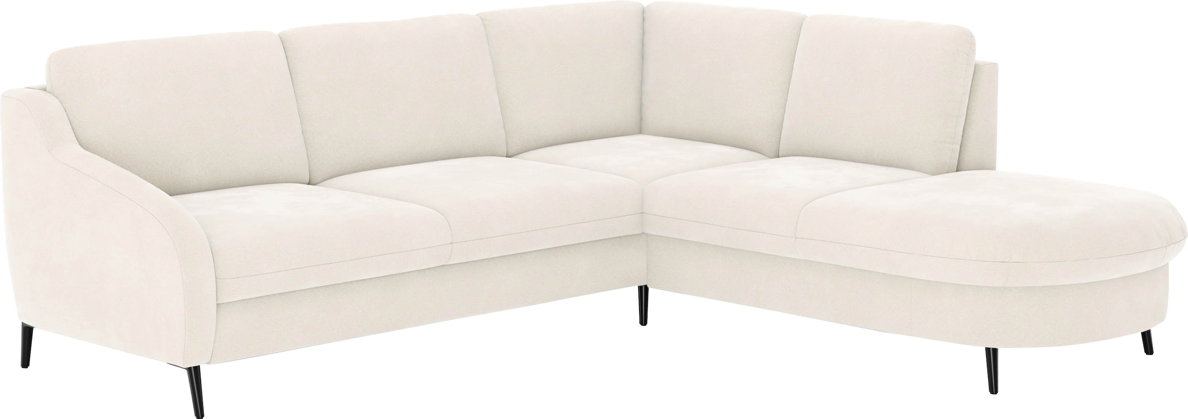 sit&more Ecksofa »Soul L-Form«, wahlweise mit Bettfunktion und Bettkasten oder Schubkasten