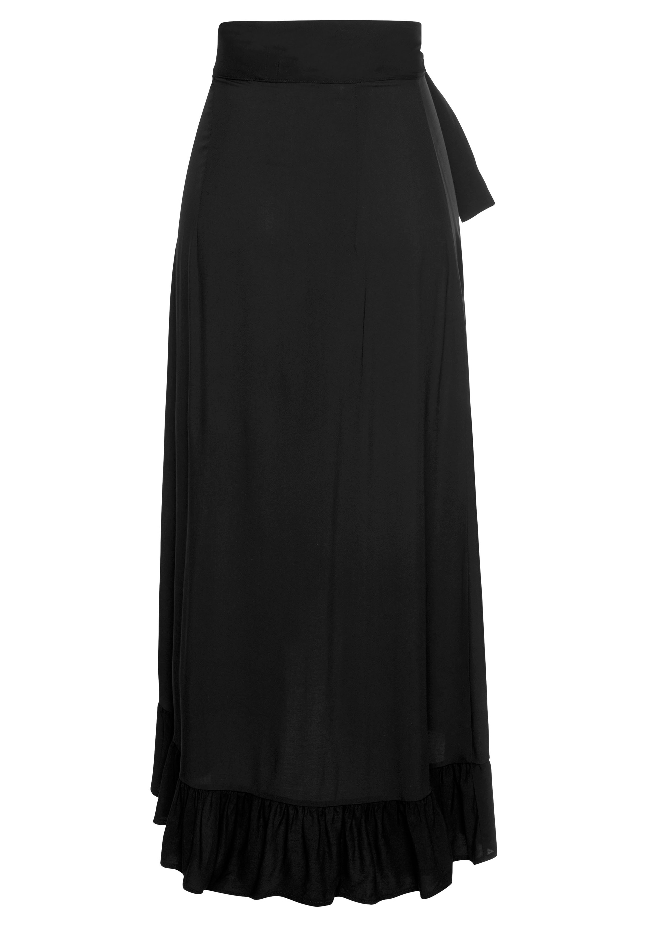 Thumbnail - LASCANA Wickelrock aus gewebter Viskose