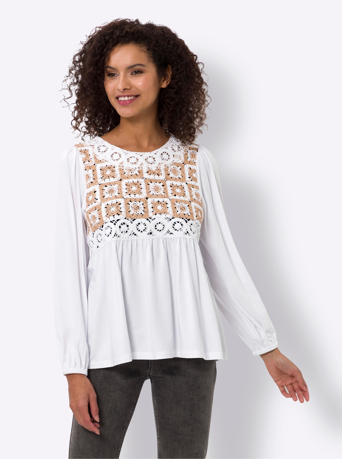 heine Langarmshirt »Shirt«, (1 tlg.)