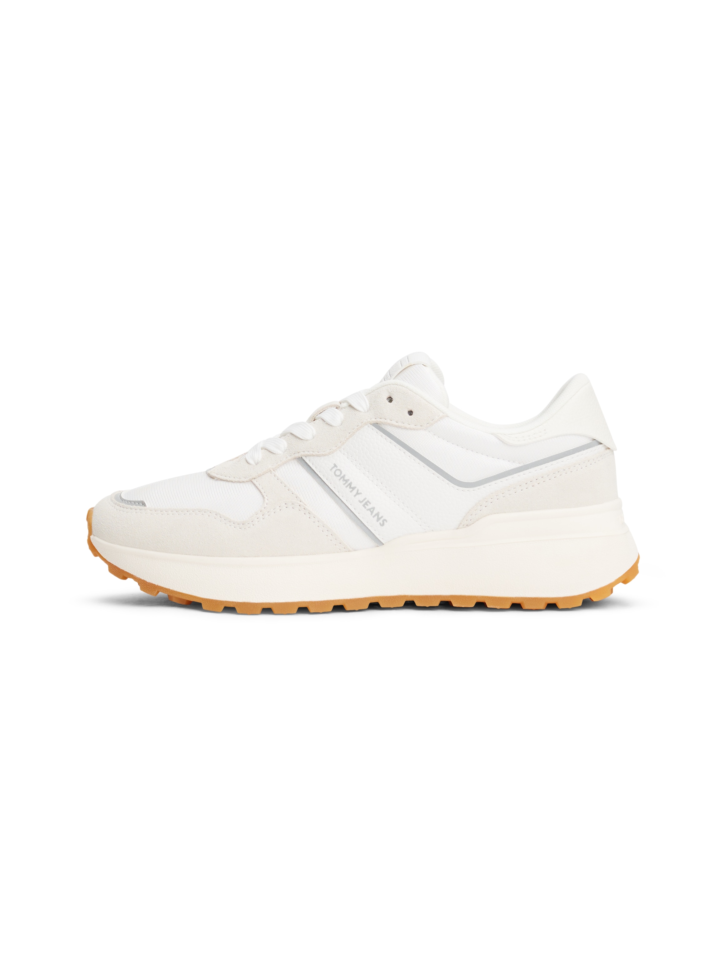 Tommy Jeans Keilsneaker "TJW CLEATED RUNNER", Freizeitschuh, Schnürschuh, H günstig online kaufen