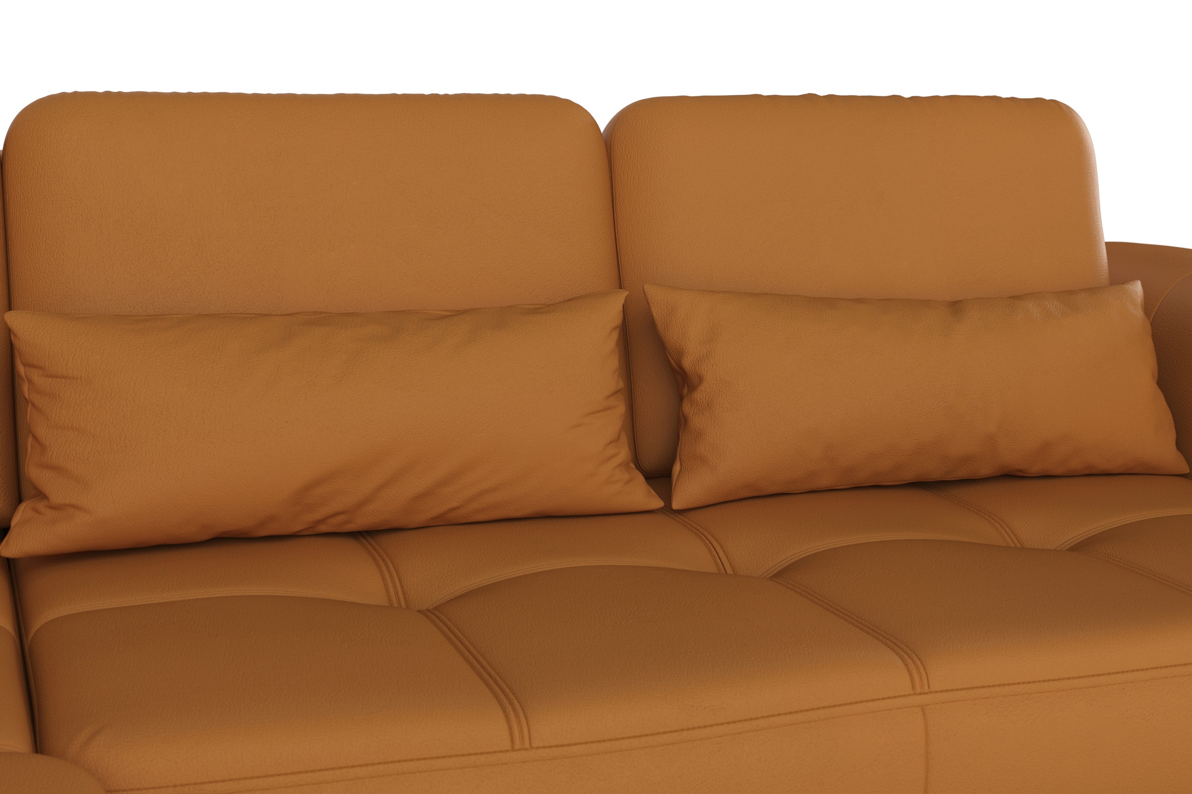 sit&more Ecksofa »Bendigo L-Form«, inklusive Sitztiefenverstellung, Bodenfreiheit 12 cm, in 2 Fußfarben