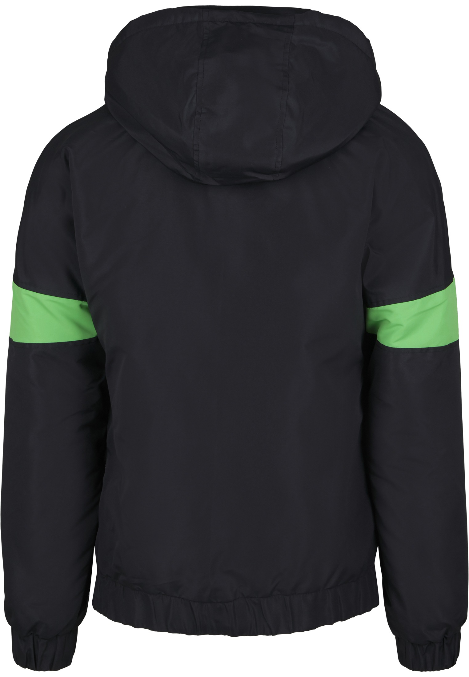 URBAN CLASSICS Allwetterjacke »Urban Classics Herren 3-Tone Neon Mix Pull Over Jacket«, (1 St.), mit Kapuze