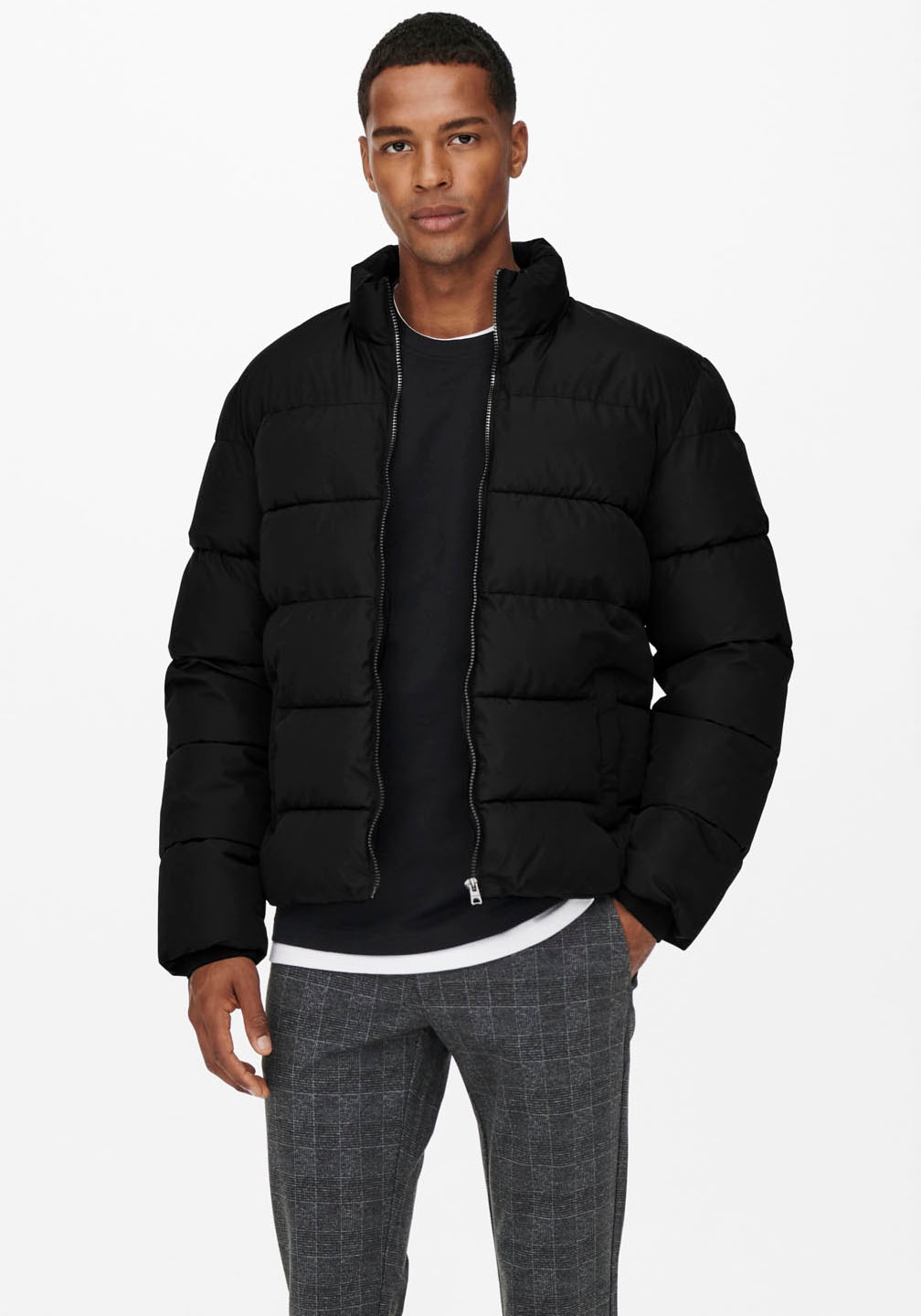 ONLY & SONS Steppjacke "ONSMELVIN LIFE PUFFER JACKET OTW VD" günstig online kaufen