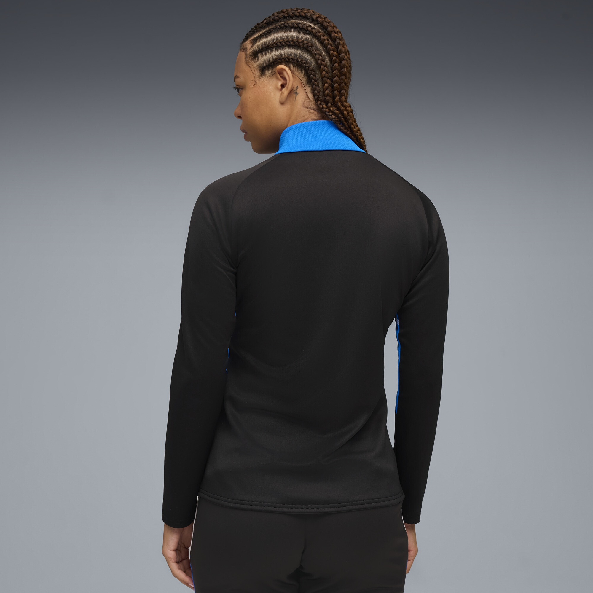 PUMA Trainingsjacke »IndividualBLAZE Fußballtop mit viertellangem Reißverschluss«