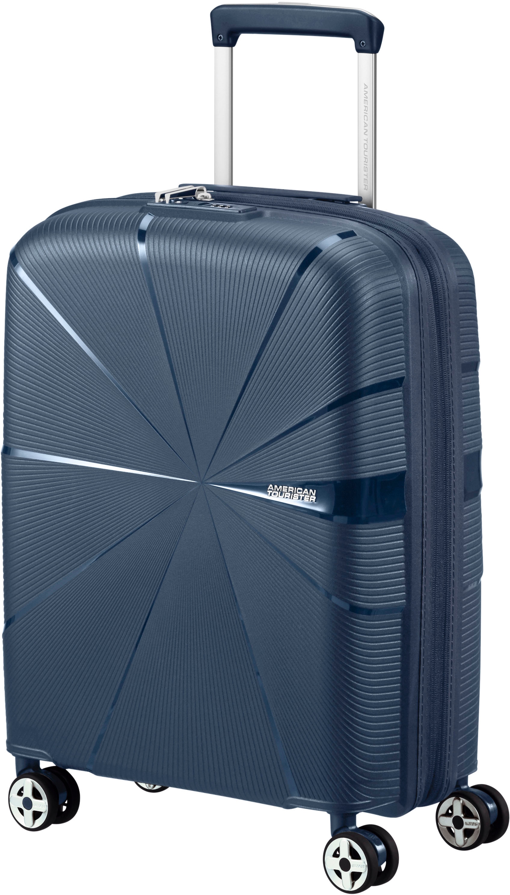 American Tourister® Hartschalen-Trolley »STARVIBE, in verschiedenen Farben und Größen«, 4 Rollen, Handgepäck-Koffer Reisegepäck Koffer TSA-Zahlenschloss