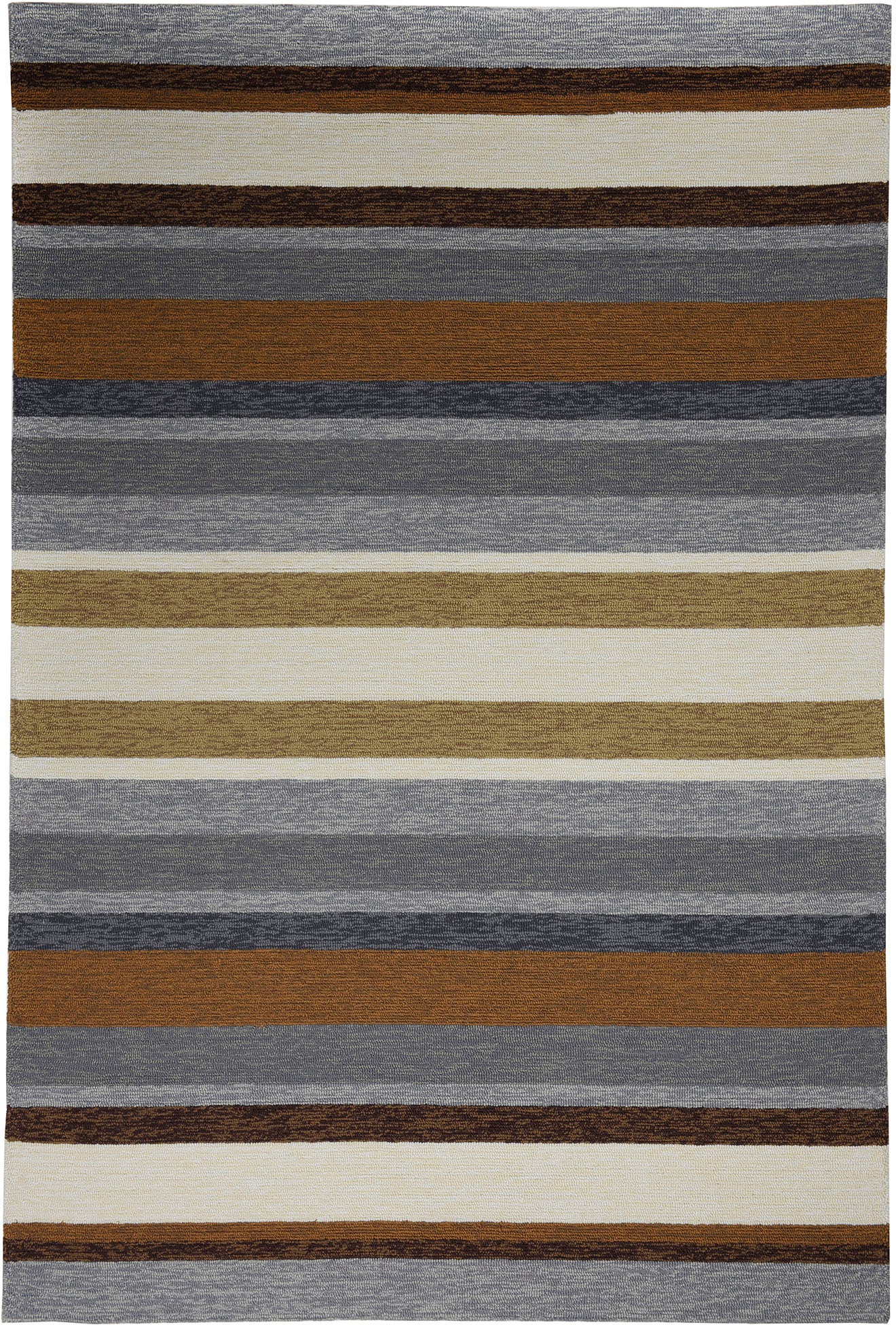 Gino Falcone Teppich »Rosetta-Stripes«, rechteckig, 20 mm Höhe, In- und Outdoor geeignet, Wohnzimmer
