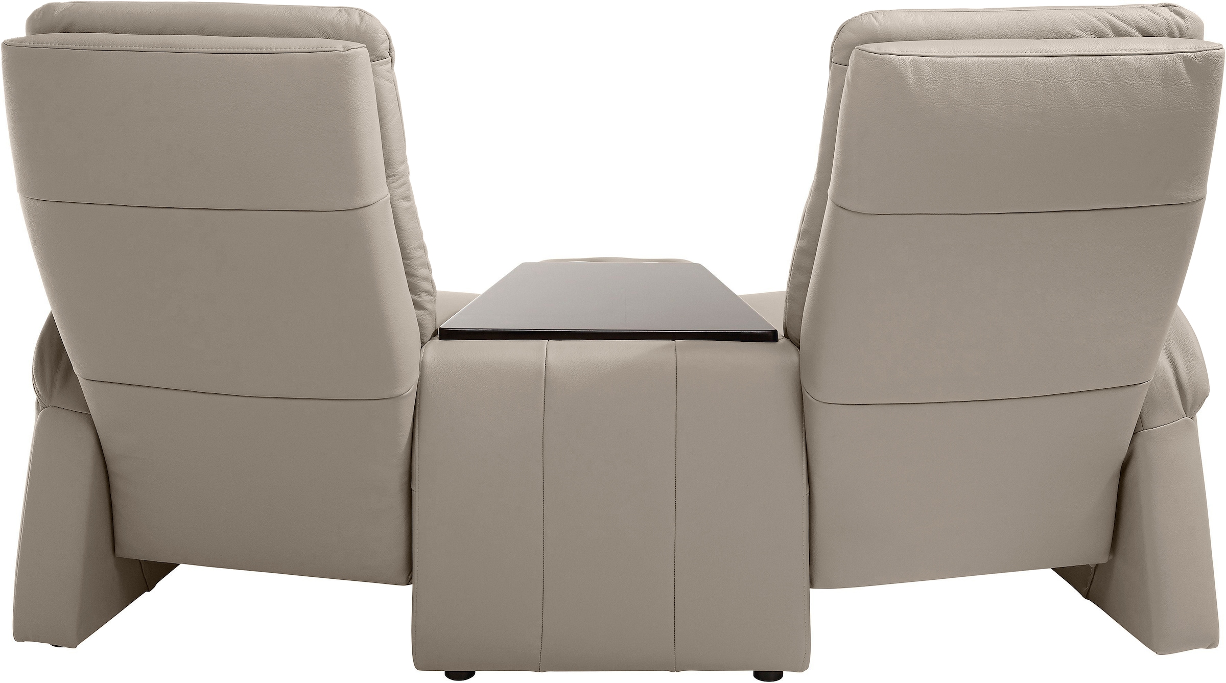 exxpo - sofa fashion 2-Sitzer »Tivoli, Kinosofa, bequem,«, mit Relaxfunktion, integrierter Tischablage und Stauraumfach