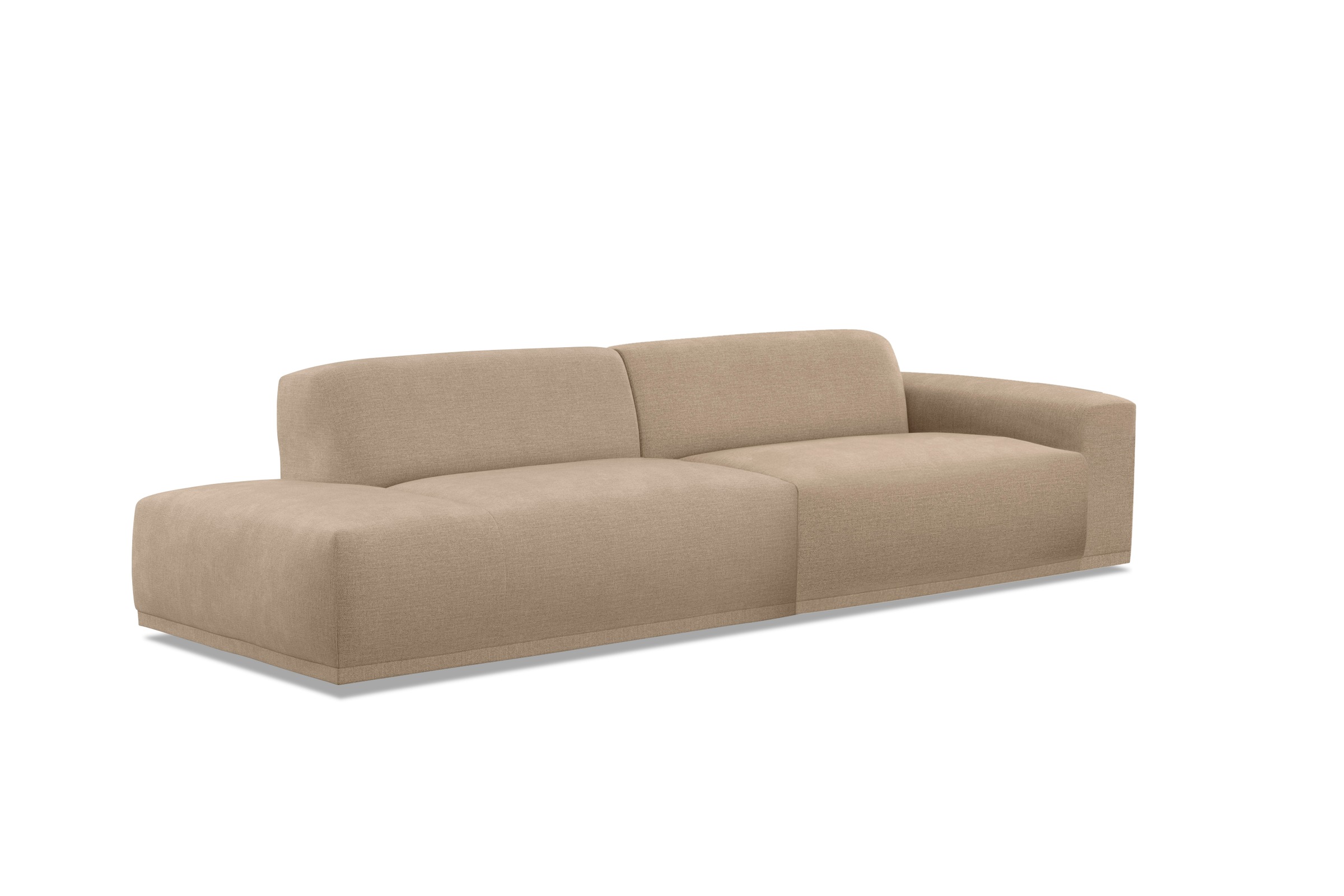 Thumbnail - TRENDMANUFAKTUR Big-Sofa "Braga, mit hochwertigem Kaltschaum, Megasofa, in Cord erhältlich" modernes Big-Sofa, Couch mit...