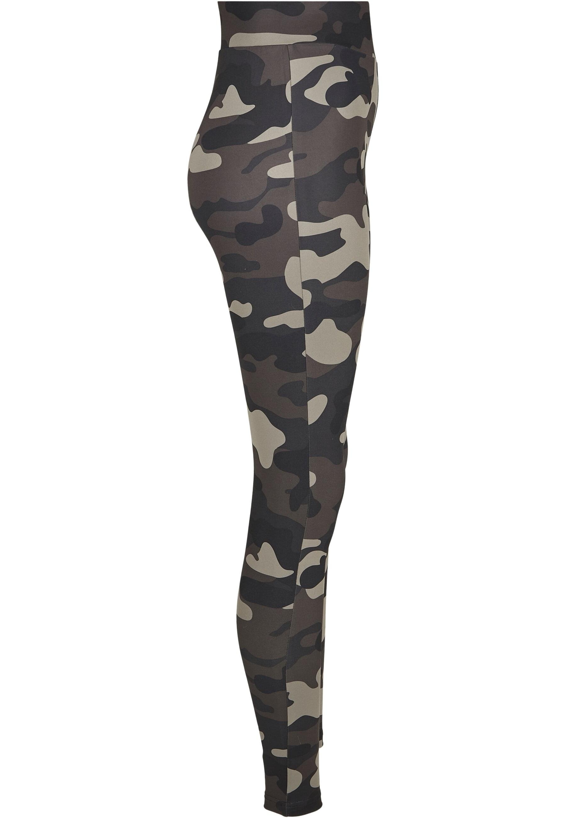 URBAN CLASSICS Leggings »Urban Classics Damen Ladies High Waist Camo Tech Leggings«, (1 tlg.)