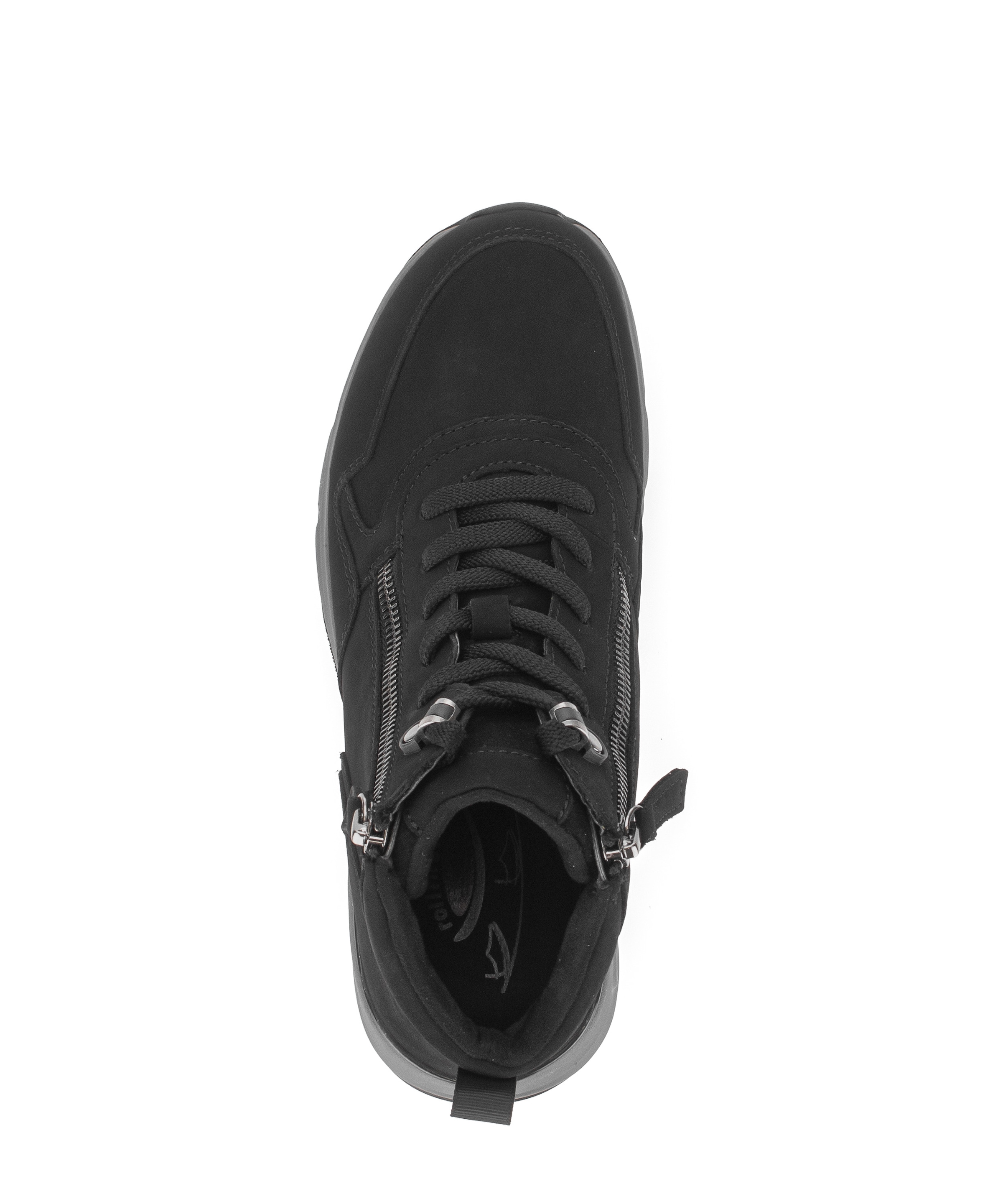 Gabor Schnürboots  Keilabsatz, High Top-Sneaker mit zwei Reißverschlüssen