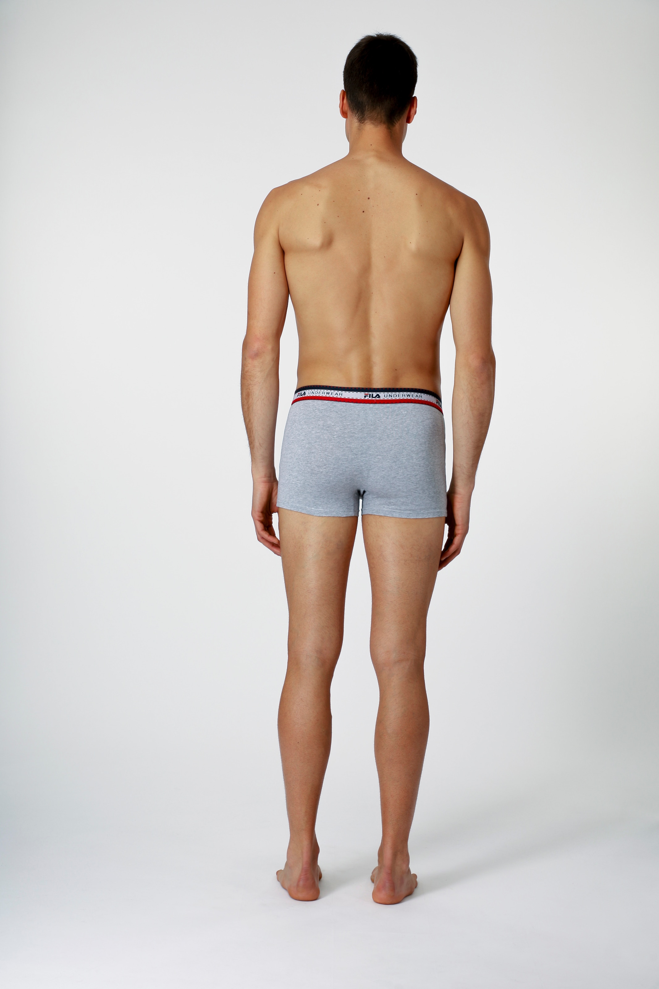 Fila Boxershorts »MAN BOXER SHORTS«, (3er Pack), elastischer Logo-Webbund, ohne Eingriff