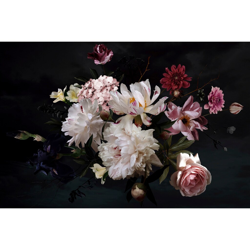 A.S. Création Leinwandbild »Blunch Of Flowers«, Blumen, (1 St.)