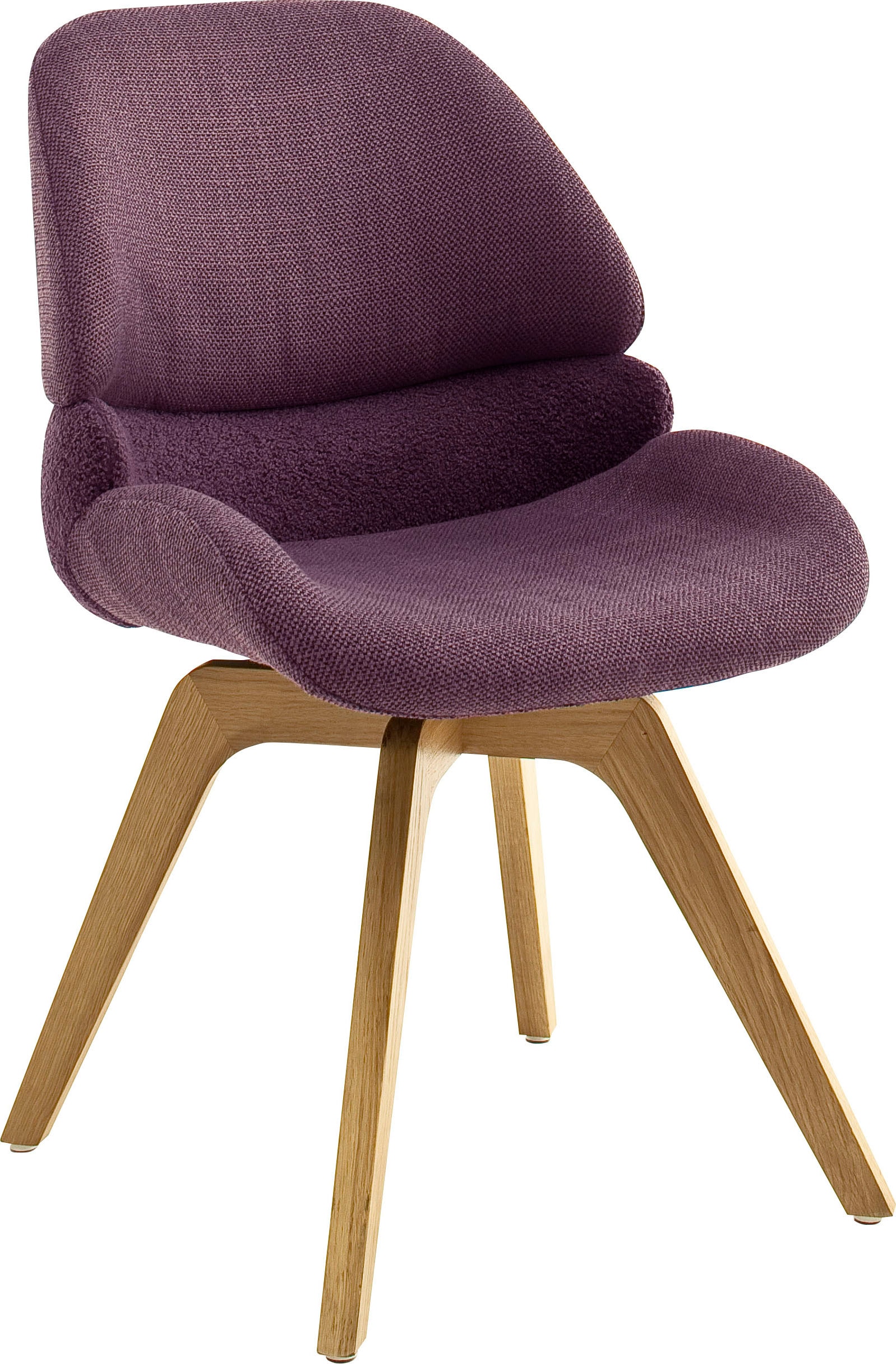 MCA furniture Esszimmerstuhl »Henderson«, (Set), 2 St., 180° drehbar mit Nivellierung, mit Feinflor Absetzung, bis 120 kg
