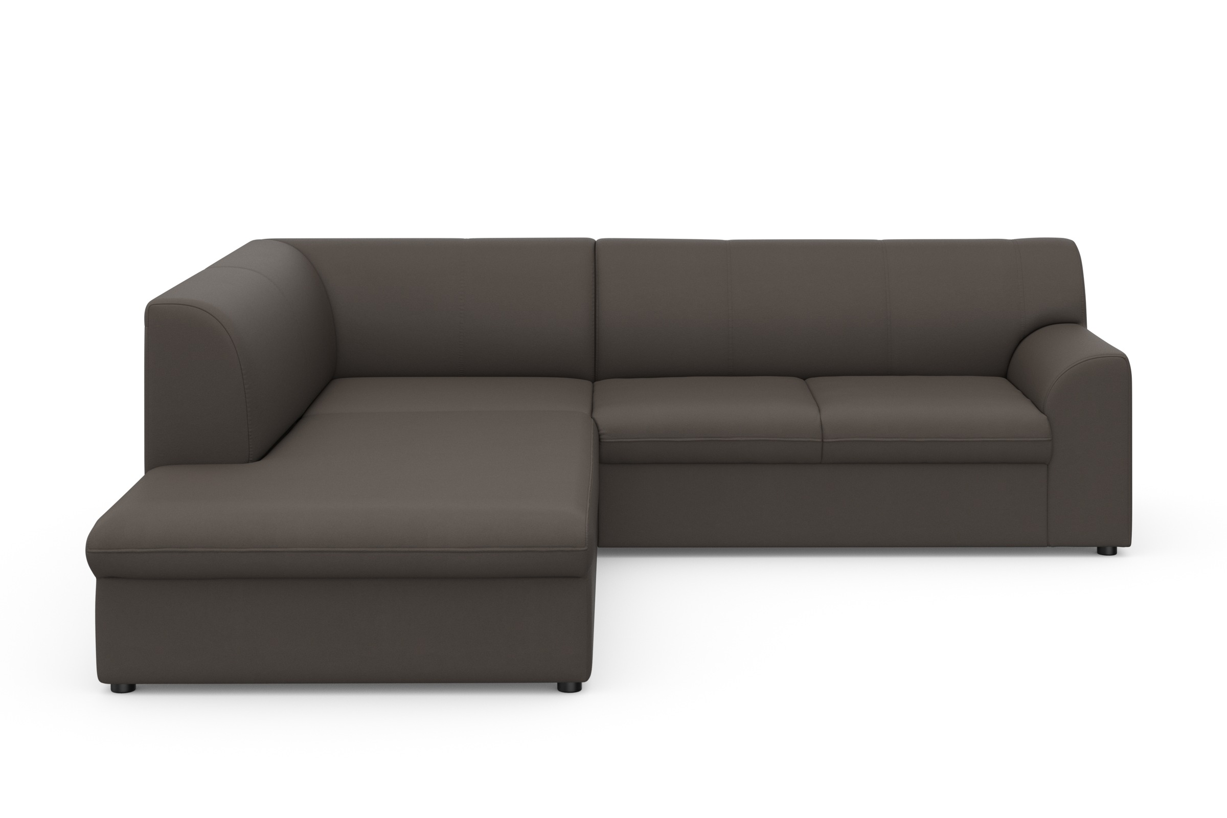 DOMO collection Ecksofa "Topper zeitlos elegant, kompakte Stellmaße, OTTOs günstig online kaufen