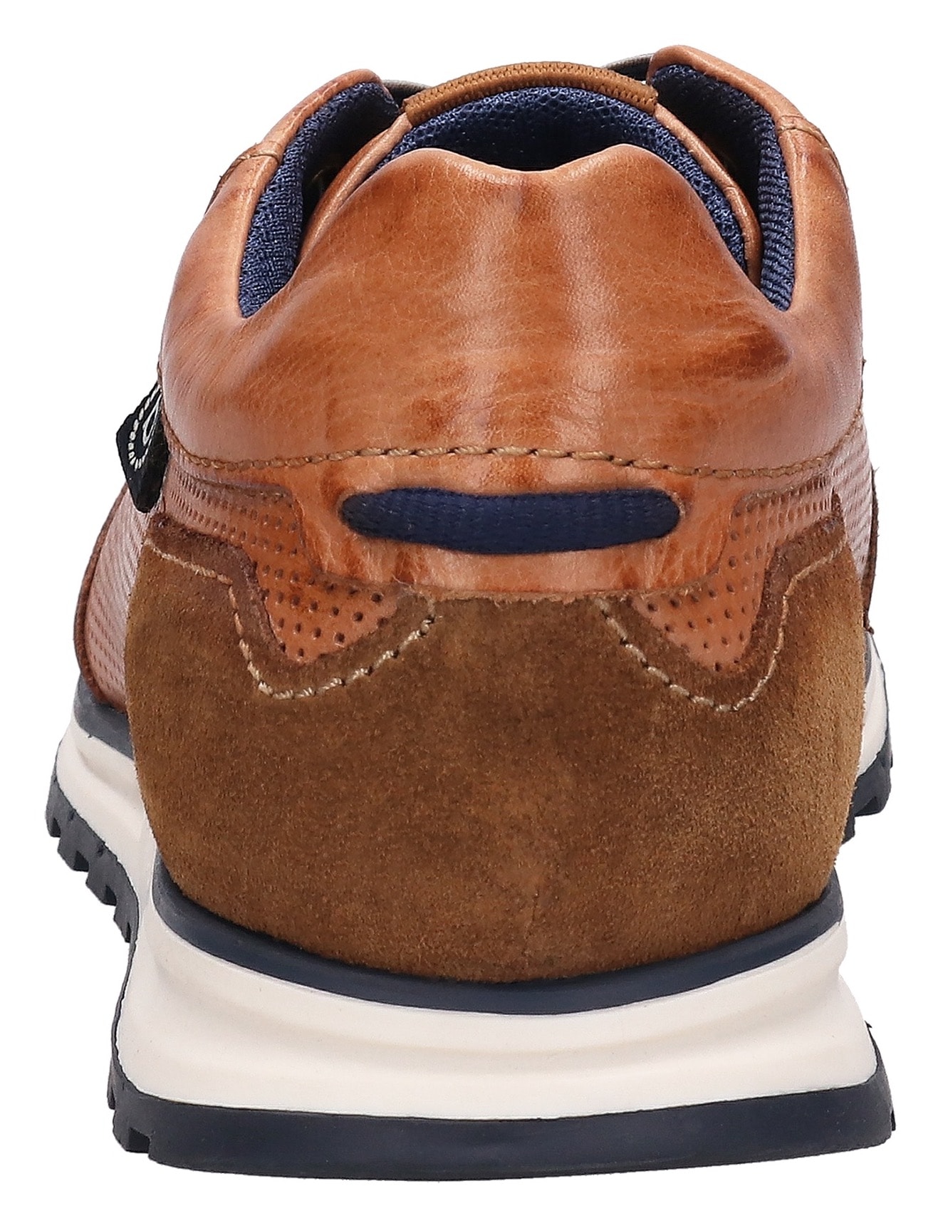 bugatti Slip-On Sneaker, Freizeitschuh, Halbschuh, Schlupfschuh mit Lochmuster-Prägung