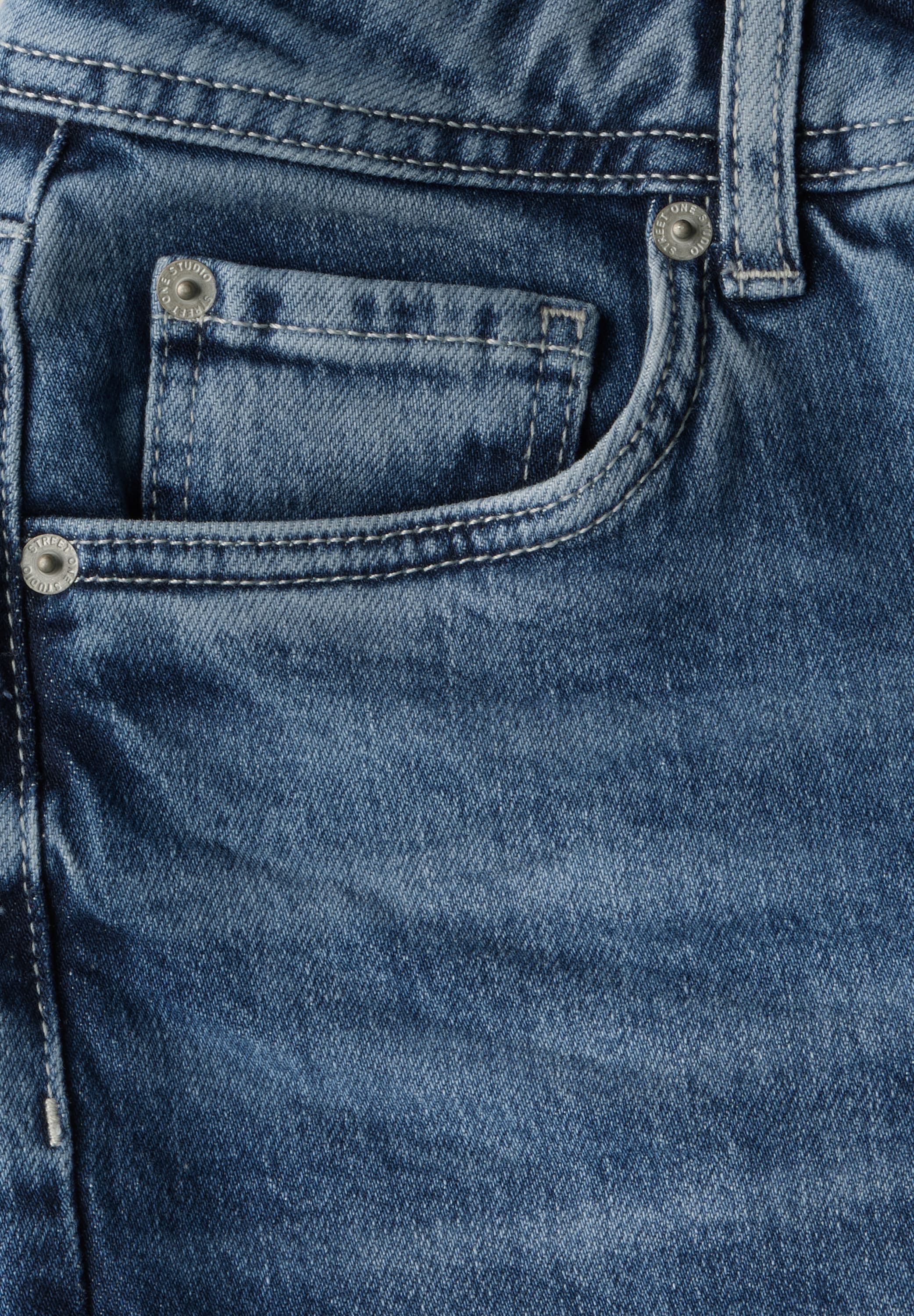 STREET ONE Gerade Jeans, 5-Pocket-Style