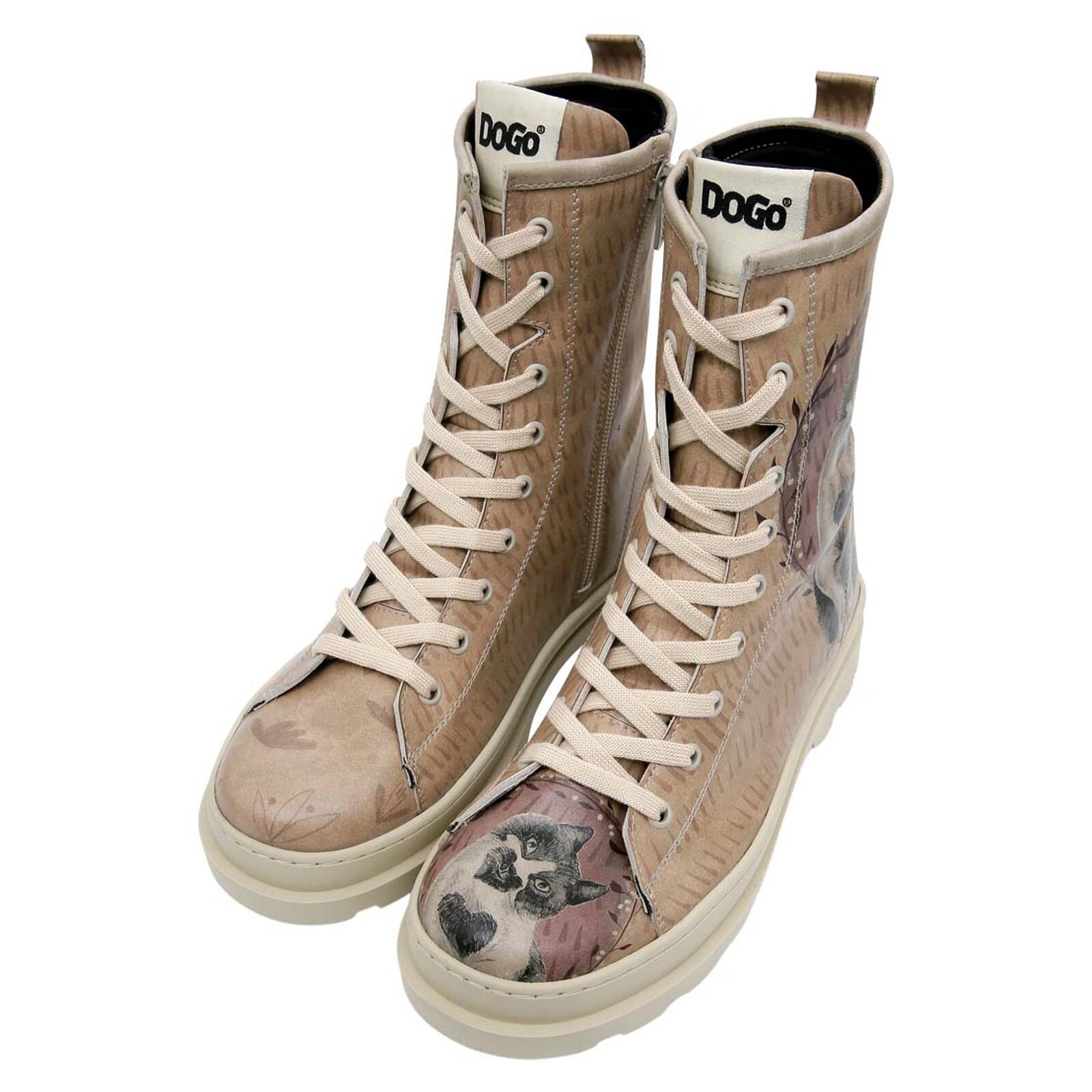 DOGO Stiefelette "Gisele Heart Cat Damen Stiefel / Female", Vegan günstig online kaufen