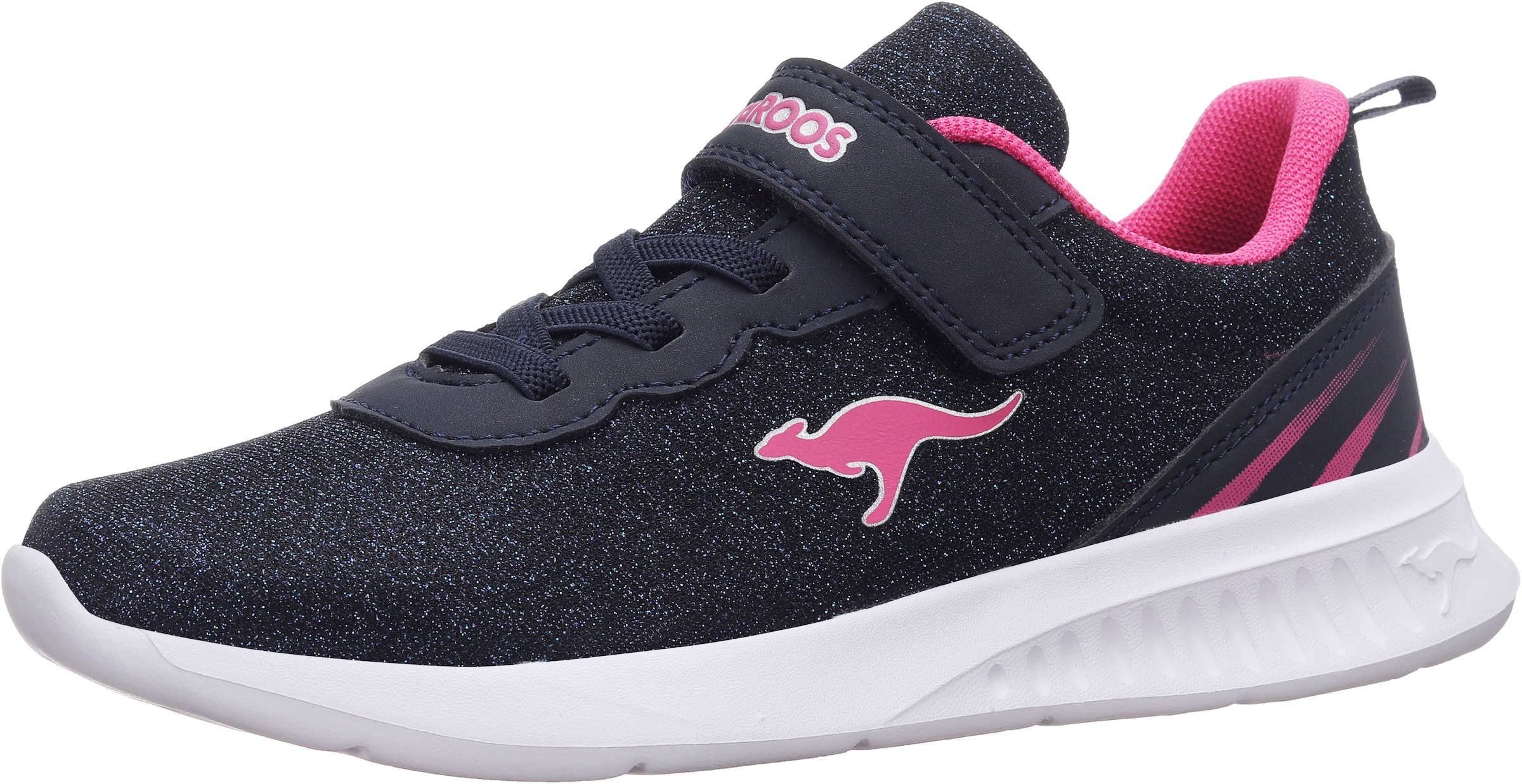 KangaROOS Sneaker »KL-Glow EV« in Glitzeroptik