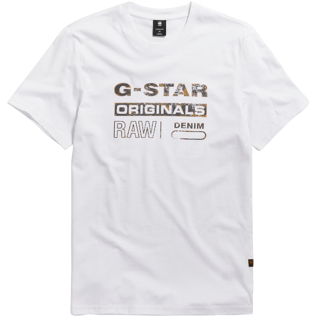 G-Star RAW T-Shirt »Distressed originals«