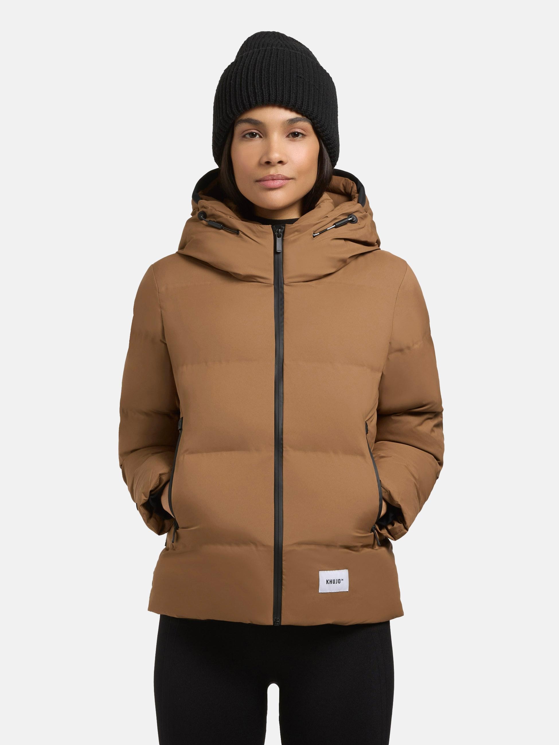 khujo Winterjacke "Liev-YM", mit Kapuze, Wasserdichte Damen Winter Steppjac günstig online kaufen