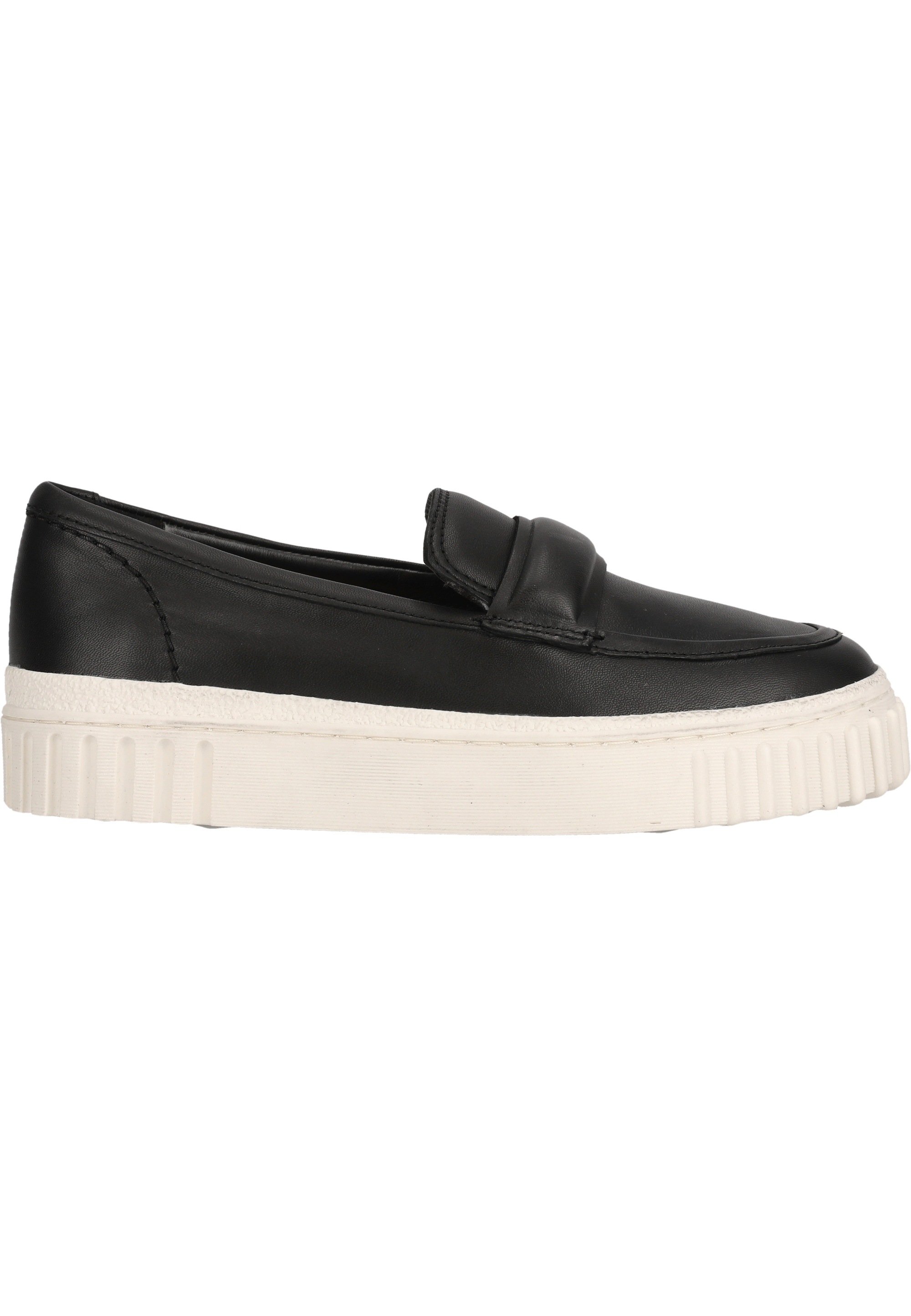 Clarks Slipper »Mayhill Cove«, mit breiter Außen-Sohle