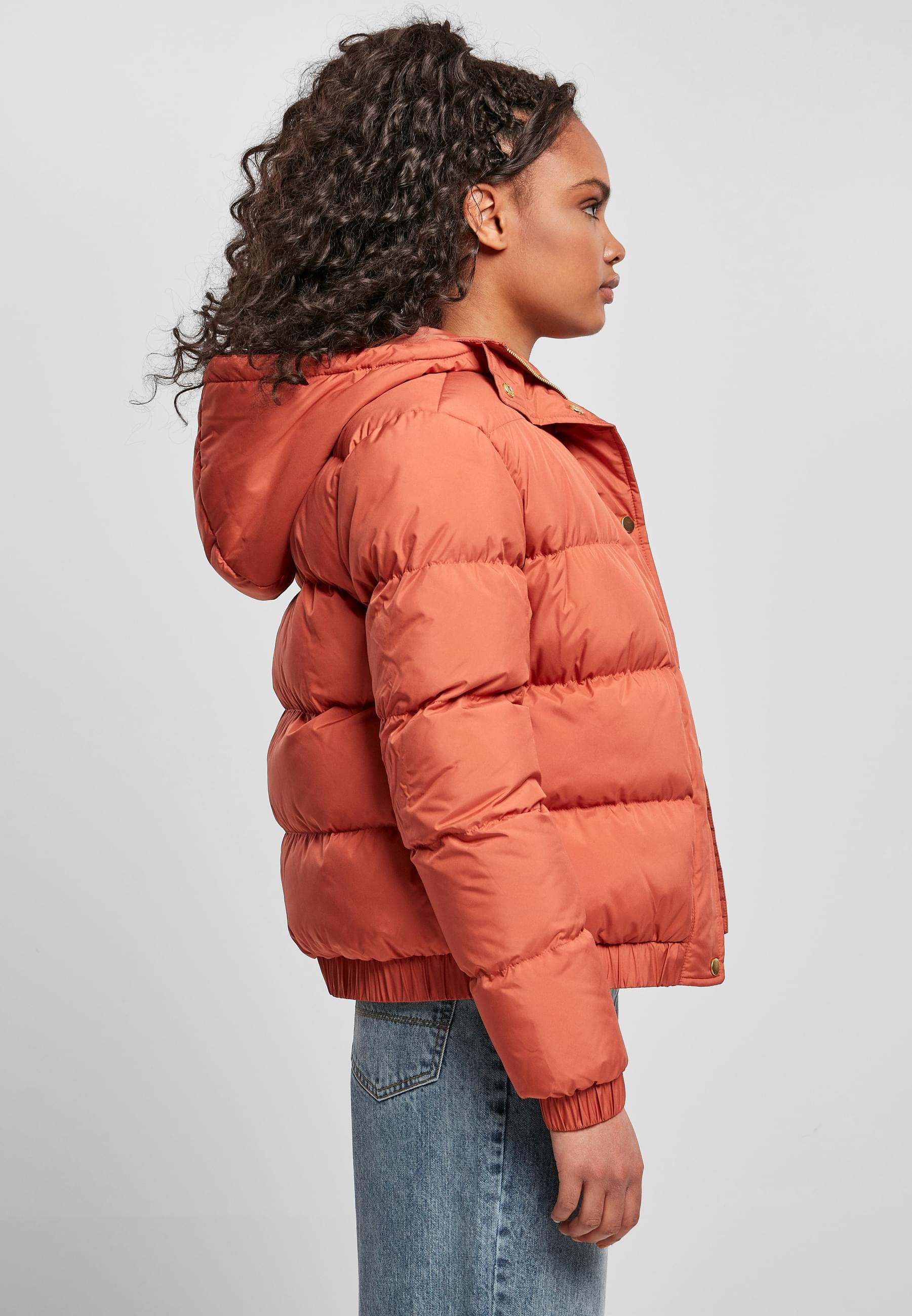 URBAN CLASSICS Winterjacke »Urban Classics Damen Ladies Hooded Puffer Jacket«, (1 St.), mit Kapuze