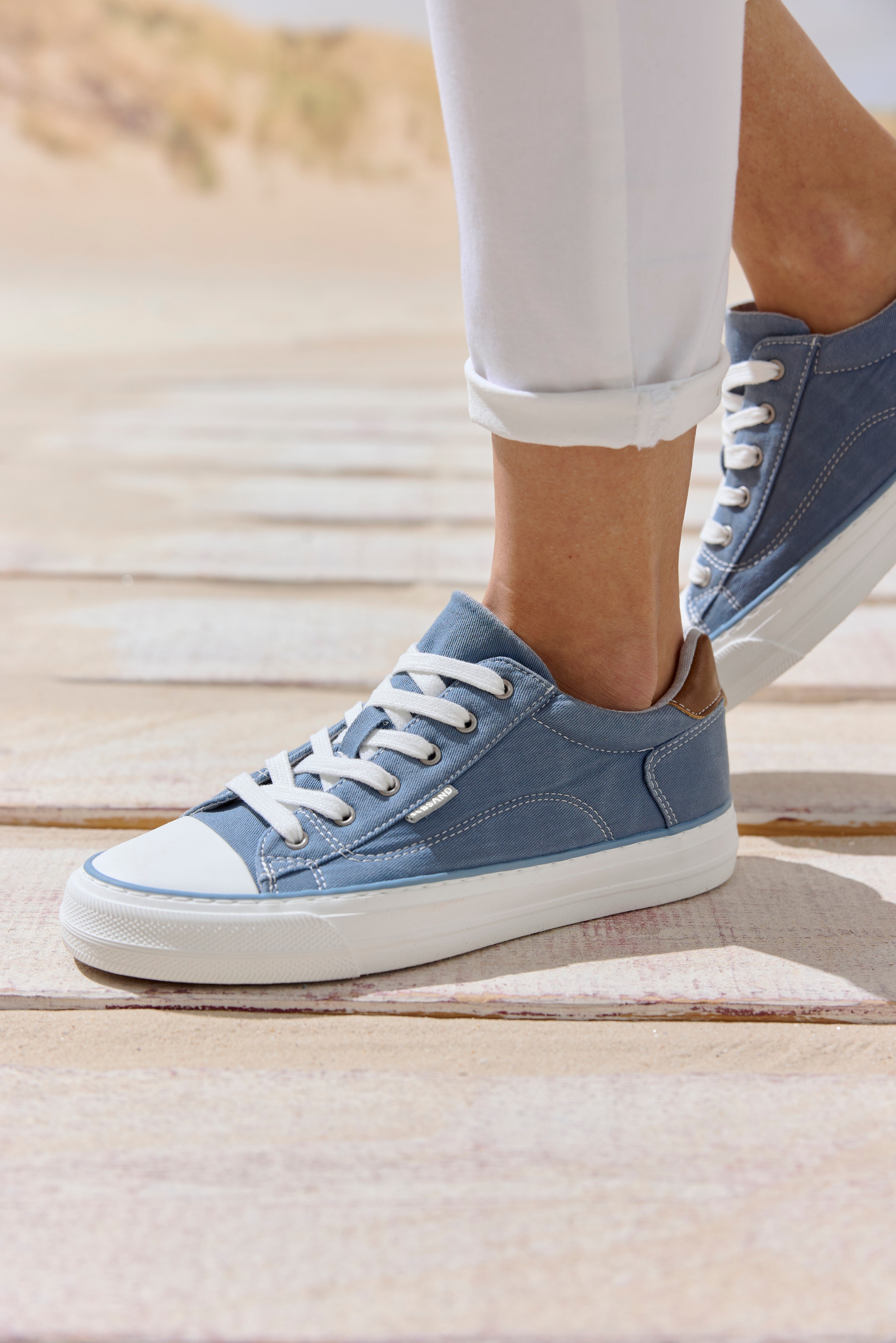 Elbsand Sneaker »Textilschuh, Schnürschuh«, Schnürhalbschuh, Freizeitschuh, Stoffschuh, Halbschuh Unisex VEGAN