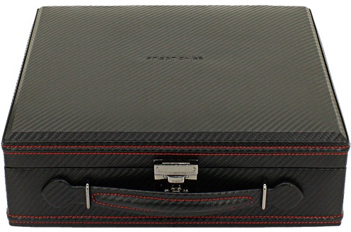 Friedrich23 Uhrenbox »Carbon 32054-2« (13 St.) Tragegriff Fangband