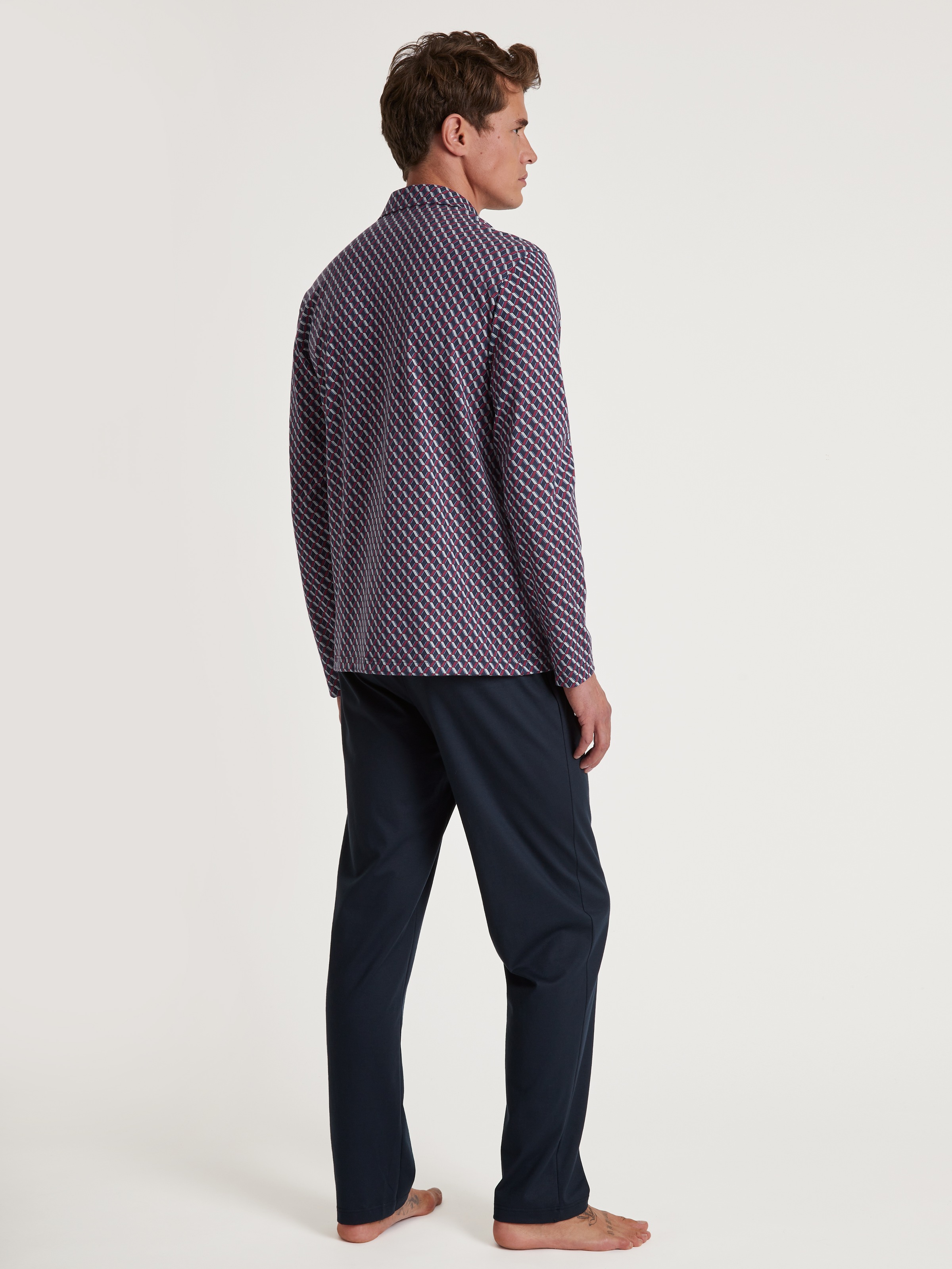 CALIDA Pyjama "Relax Imprint" 2 Stk. tlg., mit feinem, glattem Stoff für er günstig online kaufen