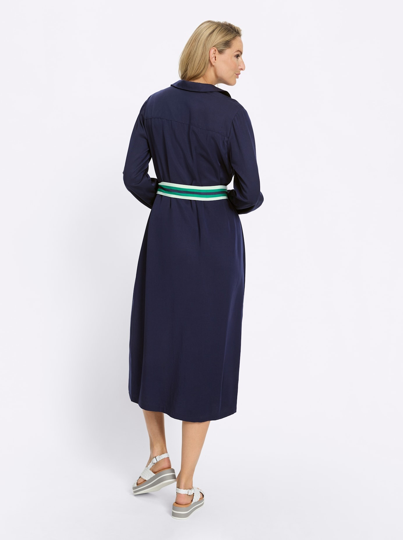 HEINE Dress Blue 40 2