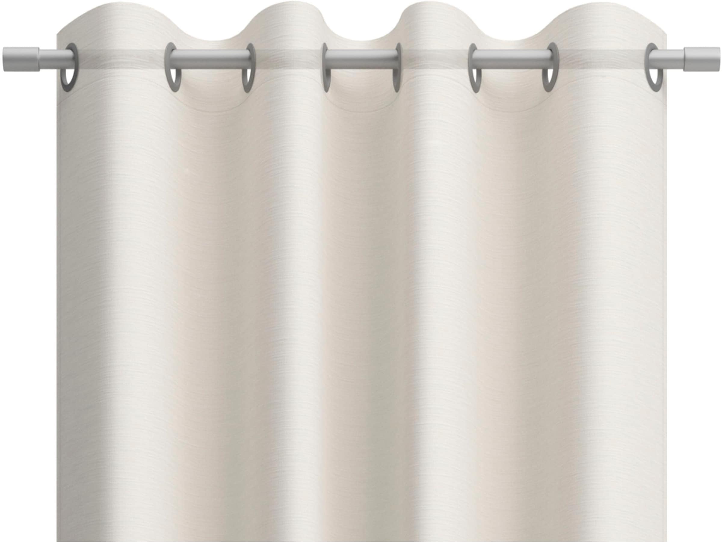 Neutex for you! Vorhang »Allure«, (1 St.), Ösenschal mit Metallösen, Breite 140 cm, nach Maß