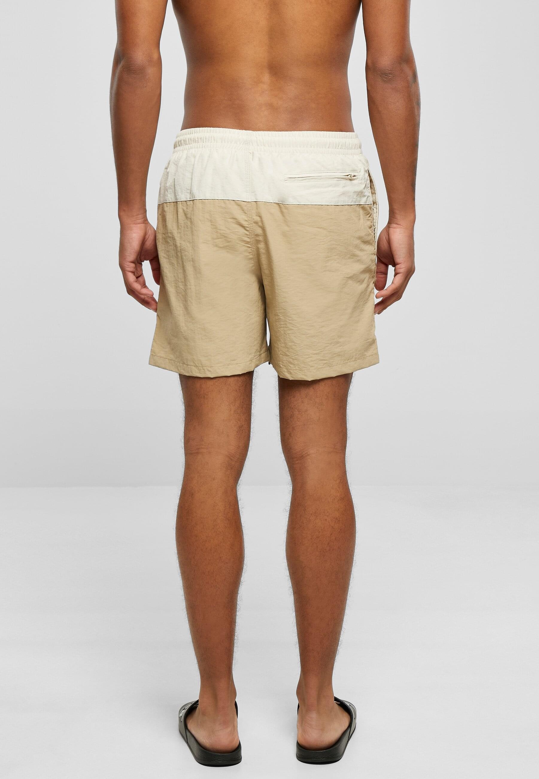 URBAN CLASSICS Badeshorts »Urban Classics Herren Block Swim Shorts«