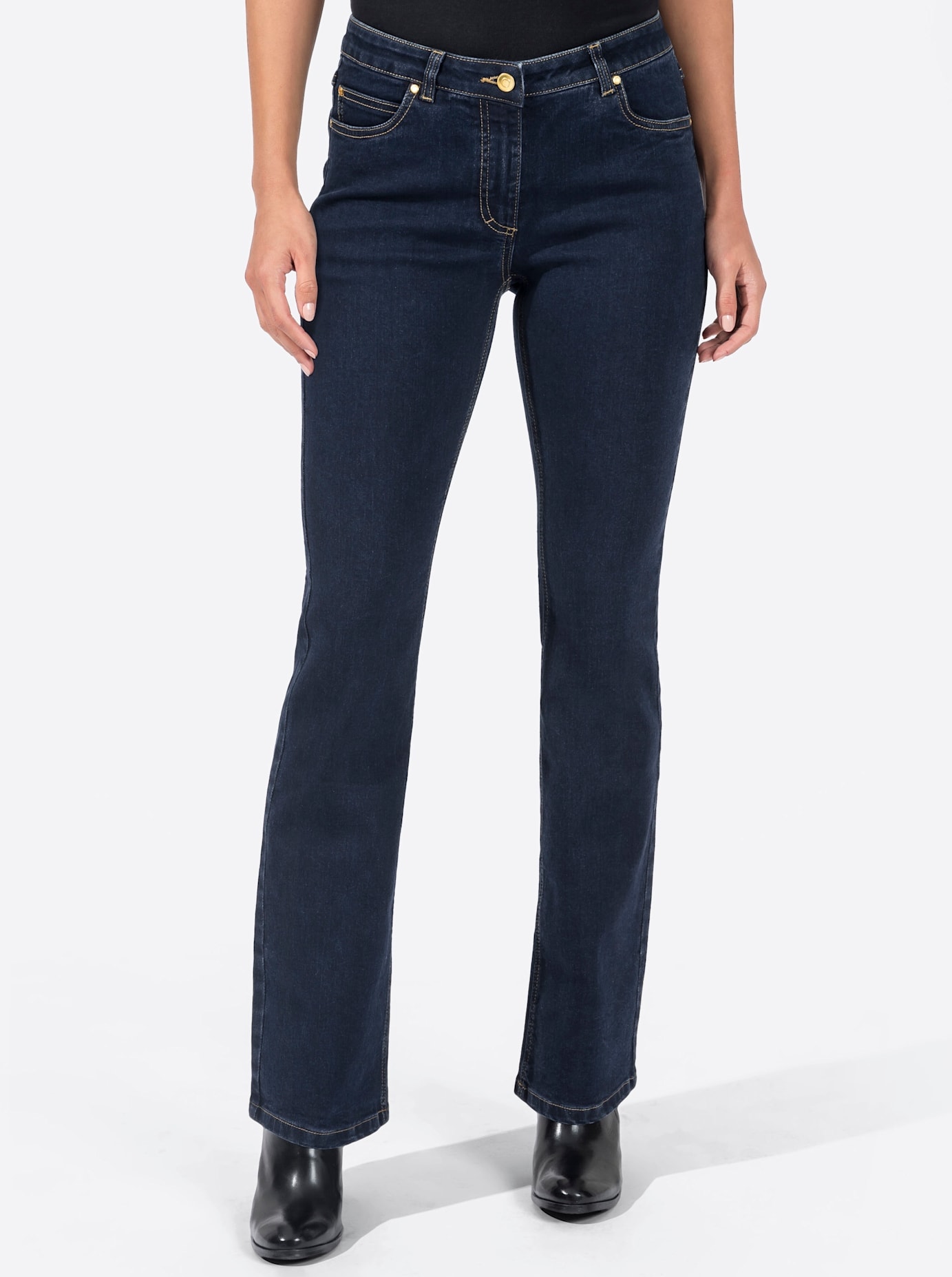 Inspirationen Bootcut-Jeans 1 Stk. tlg. günstig online kaufen