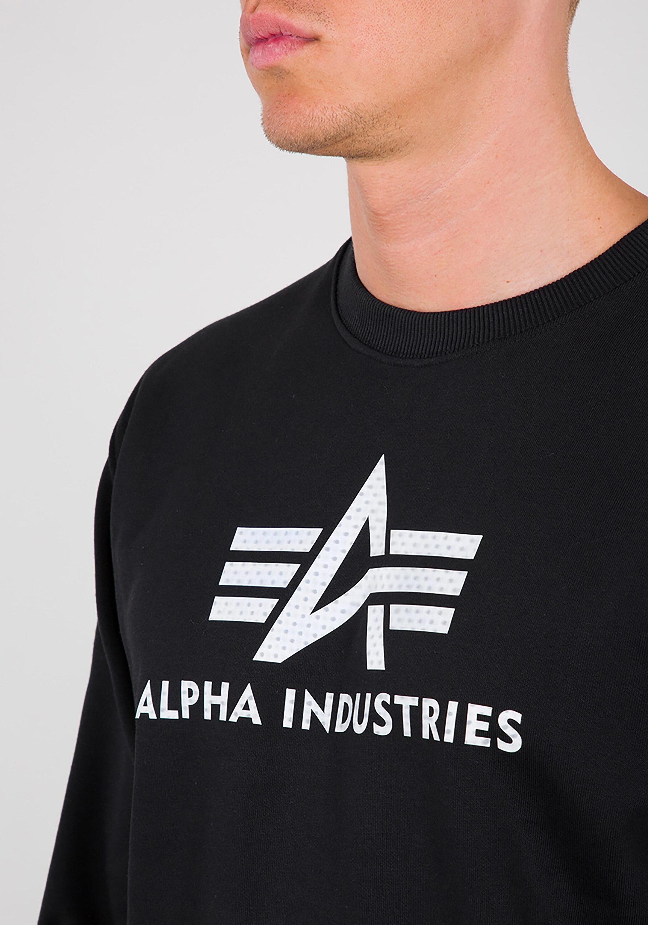 Alpha BAUR - ▷ »Alpha Industries Sweater & Sweater« | Hoodys Sweats Industries für Logo Men 3D