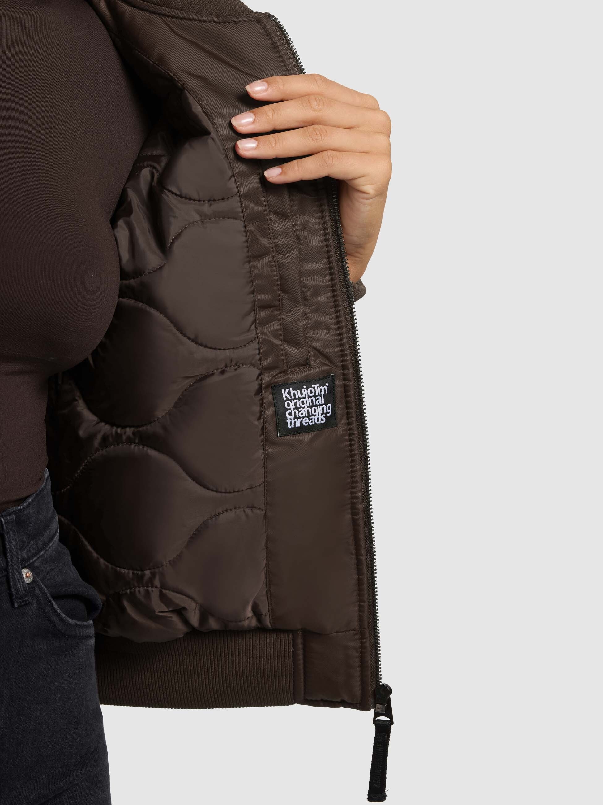 khujo Bomberjacke »KASIA«, ohne Kapuze