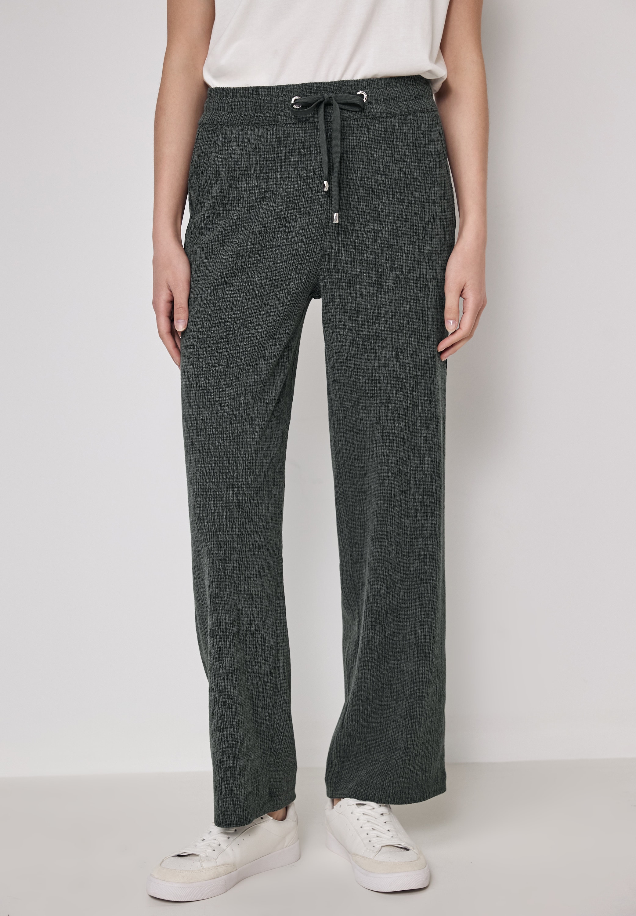 STREET ONE STUDIO Stoffhose, High Waist