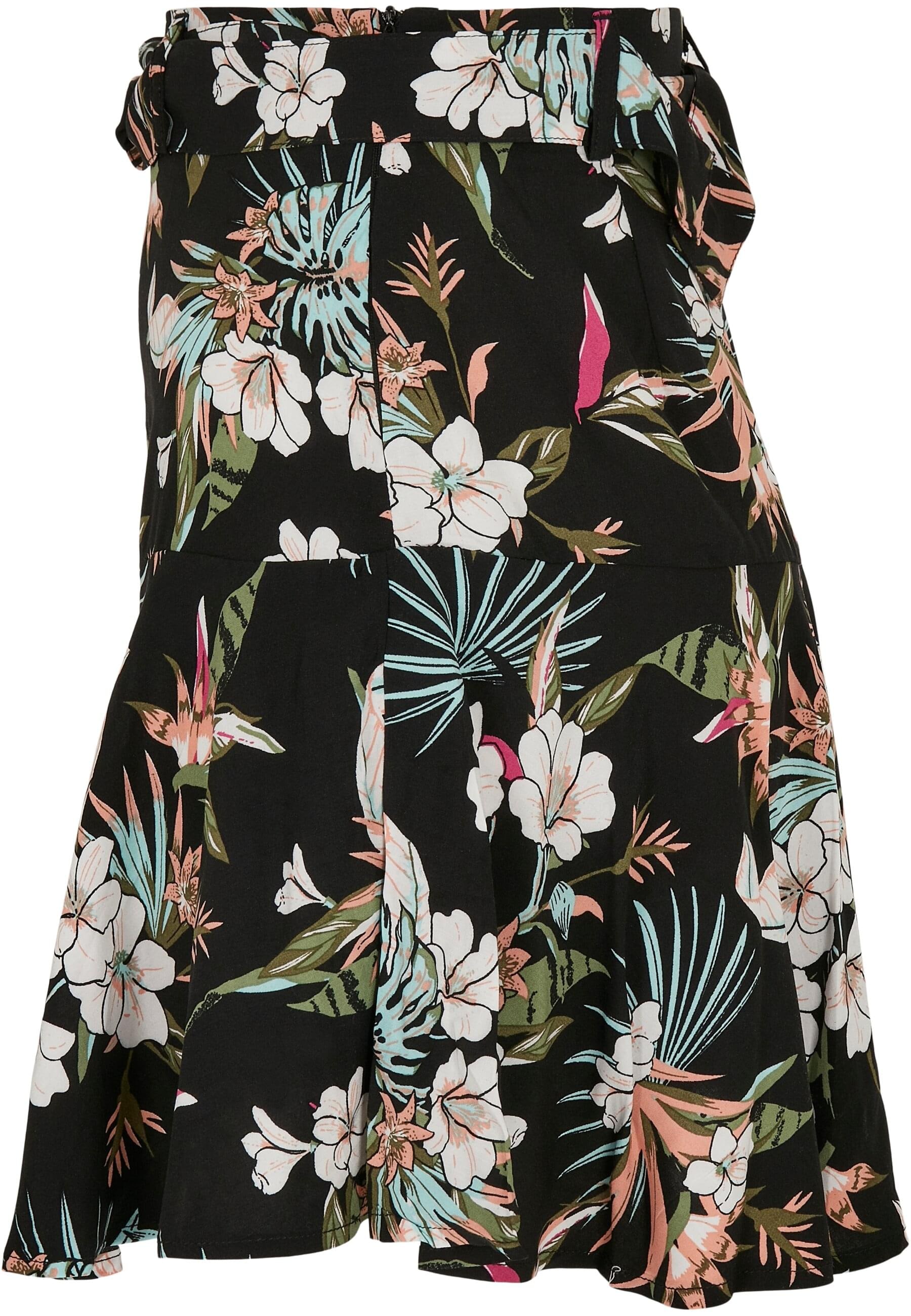 URBAN CLASSICS Jerseyrock »Urban Classics Damen Ladies Viscose Mini Skort«, (1 tlg.)