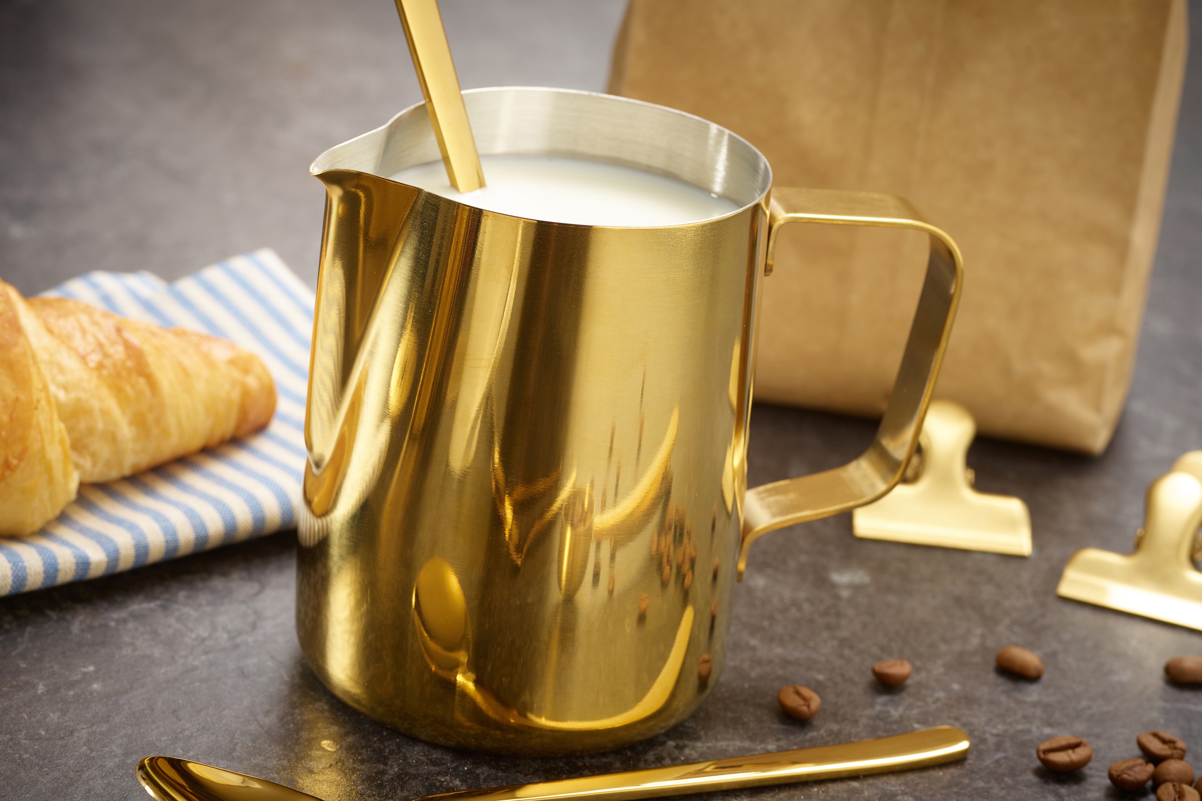 ECHTWERK Barista-Set, (Set, 23 tlg.), Kaffeezubehör-Set, ideal für Cappuccino oder Latte Macchiato, 23-tlg.