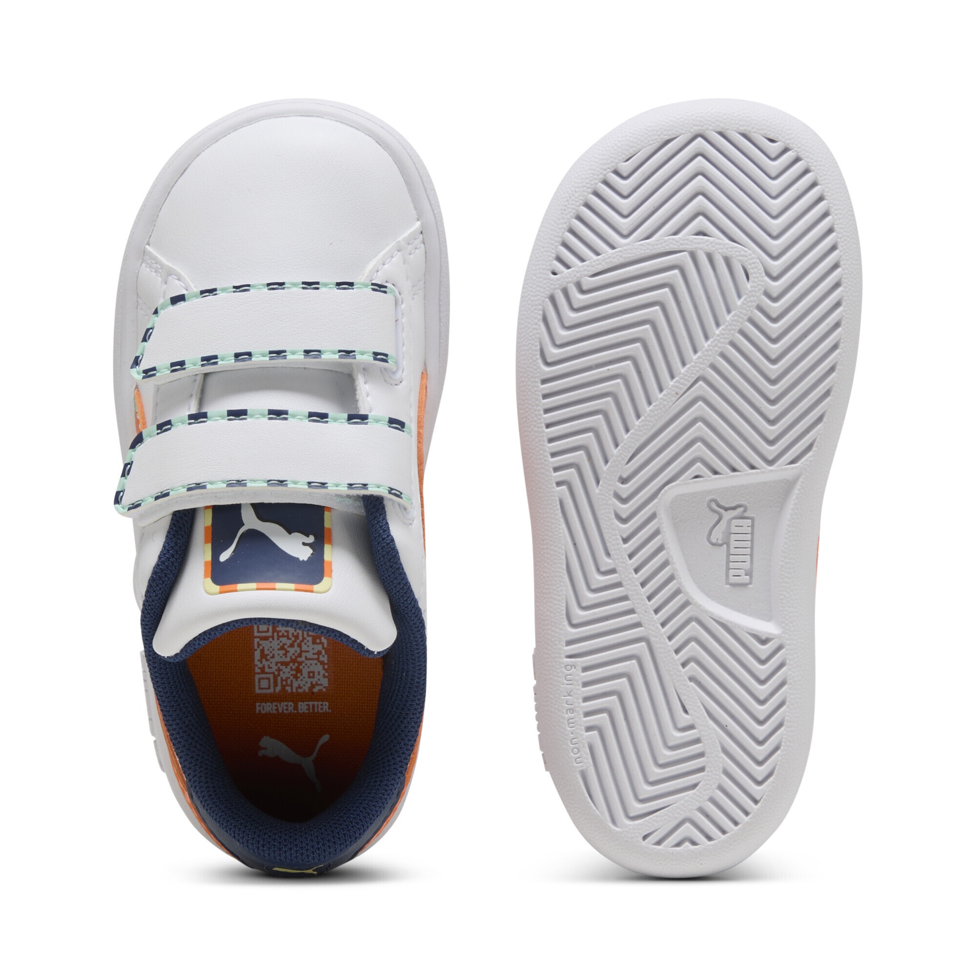 PUMA Sneaker »Smash 3.0 Playdate Sneakers Mädchen«