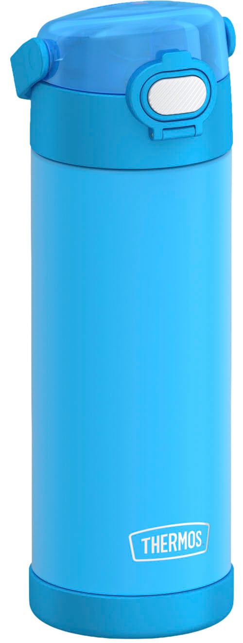 THERMOS Isolierflasche »FUNTAINER Water Bottle, doppelwandiger Edelstahl, spülmaschinenfest«, (1 tlg.), 0,47l, 12h kalt, mit dichschließendem Push Button Lid