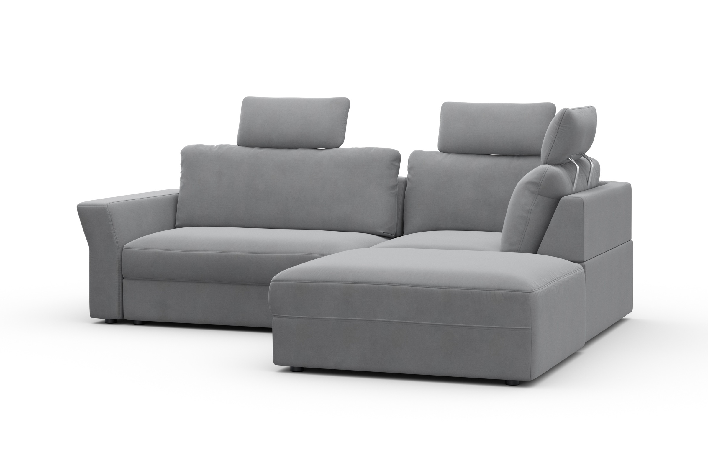 sit&more Ecksofa »Cadabra L-Form«, Breite 243 cm, inklusive Sitztiefenverstellung