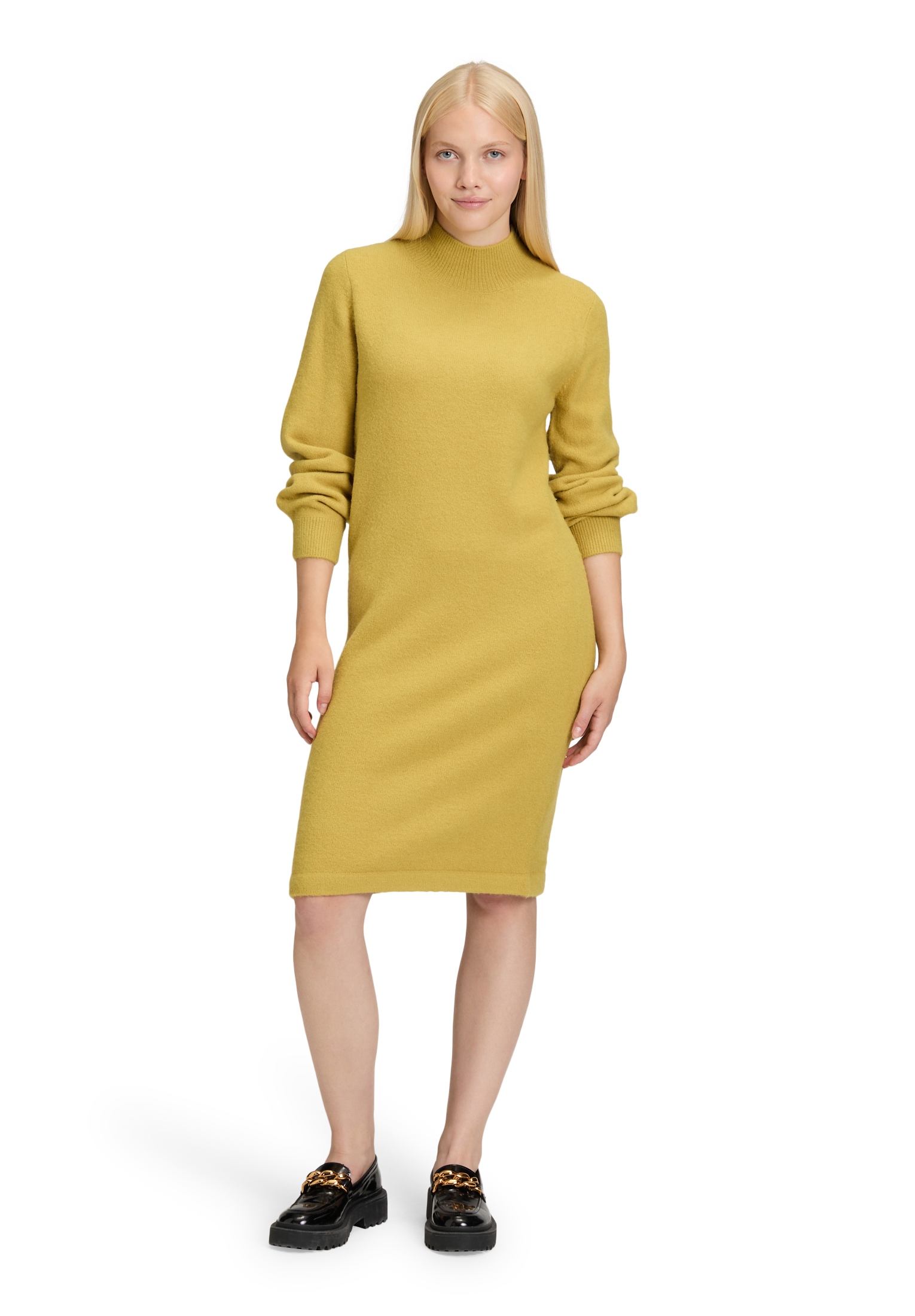 Cartoon Strickkleid »Cartoon Damen Strickkleid mit Stehkragen«