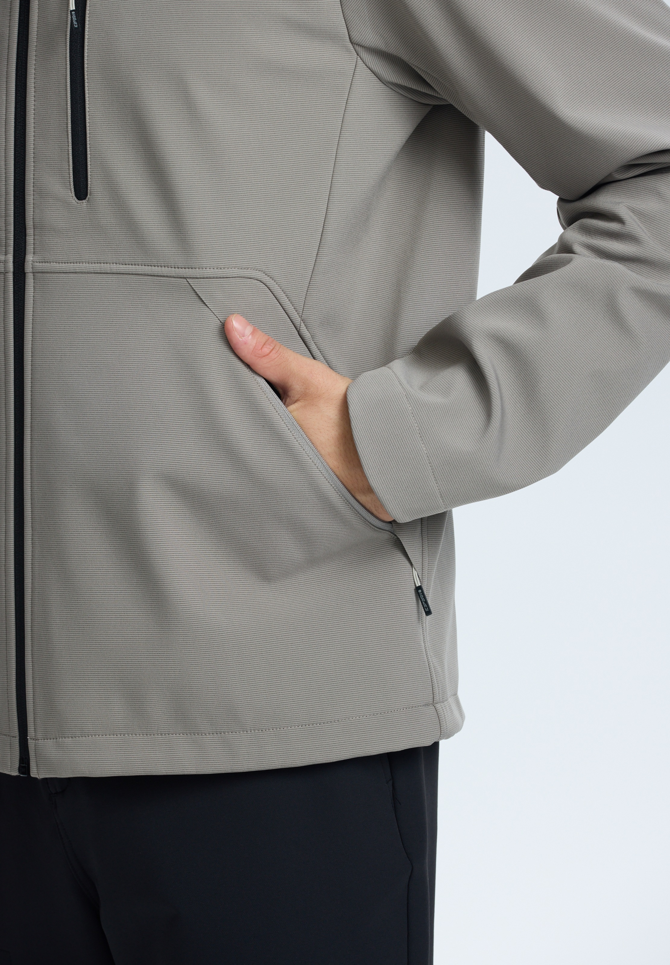 Thumbnail - Icepeak Softshelljacke "ICEPEAK BUXTON" für vielseitige Outdoor-Aktivitäten, aus Polyester, wasserabweisend