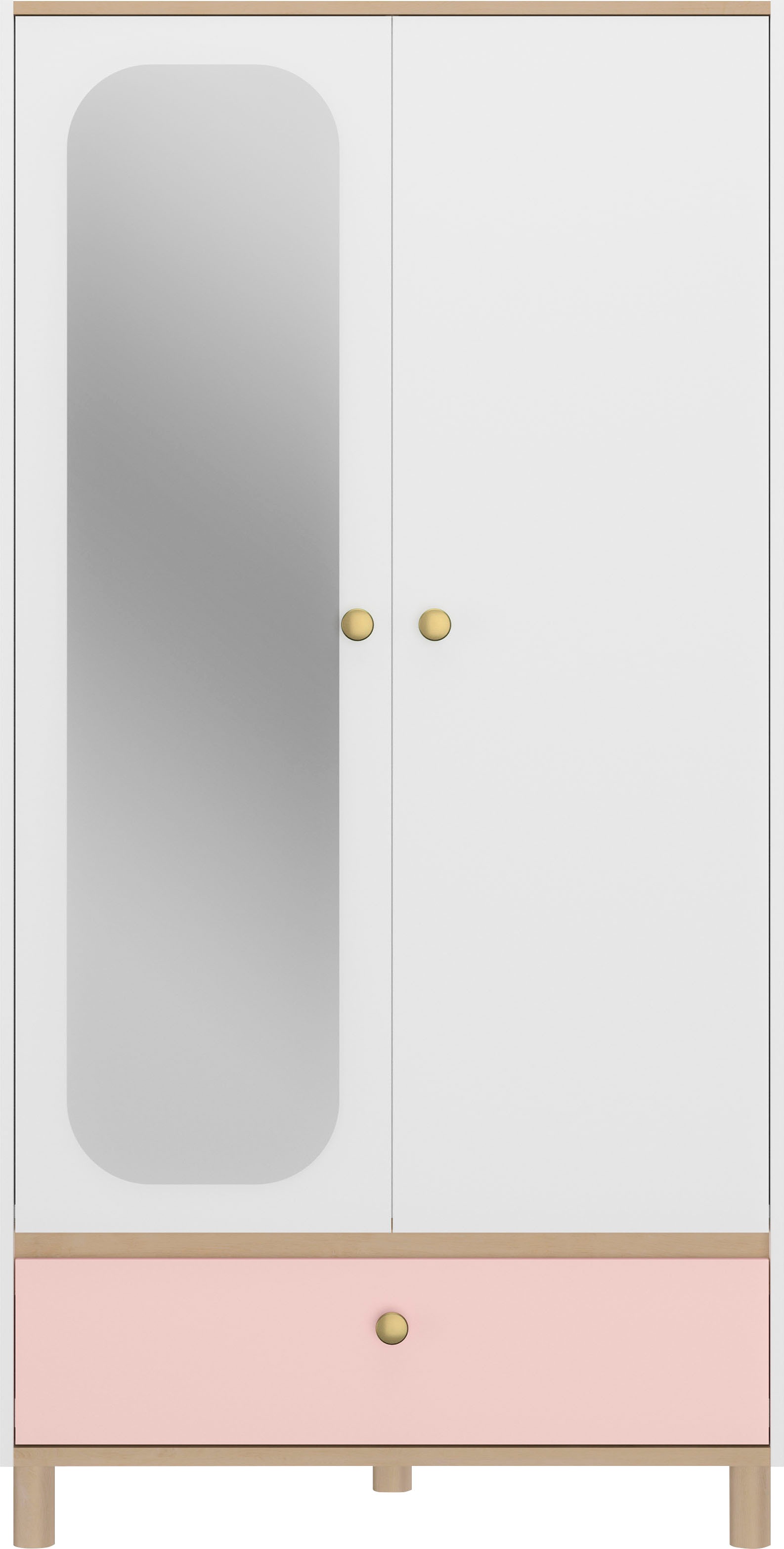 Gami Kleiderschrank "Romy" 1 Stk. tlg. Elegantes Design für eine sanfte und günstig online kaufen