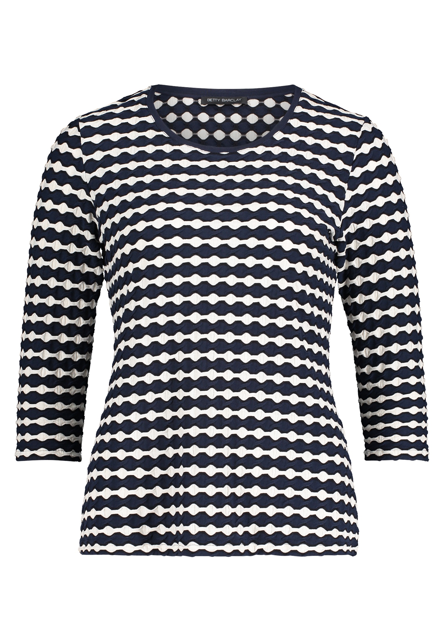 Betty Barclay 3/4-Arm-Shirt "Damen Basic Shirt mit Rundhalsausschnitt" 1 St günstig online kaufen