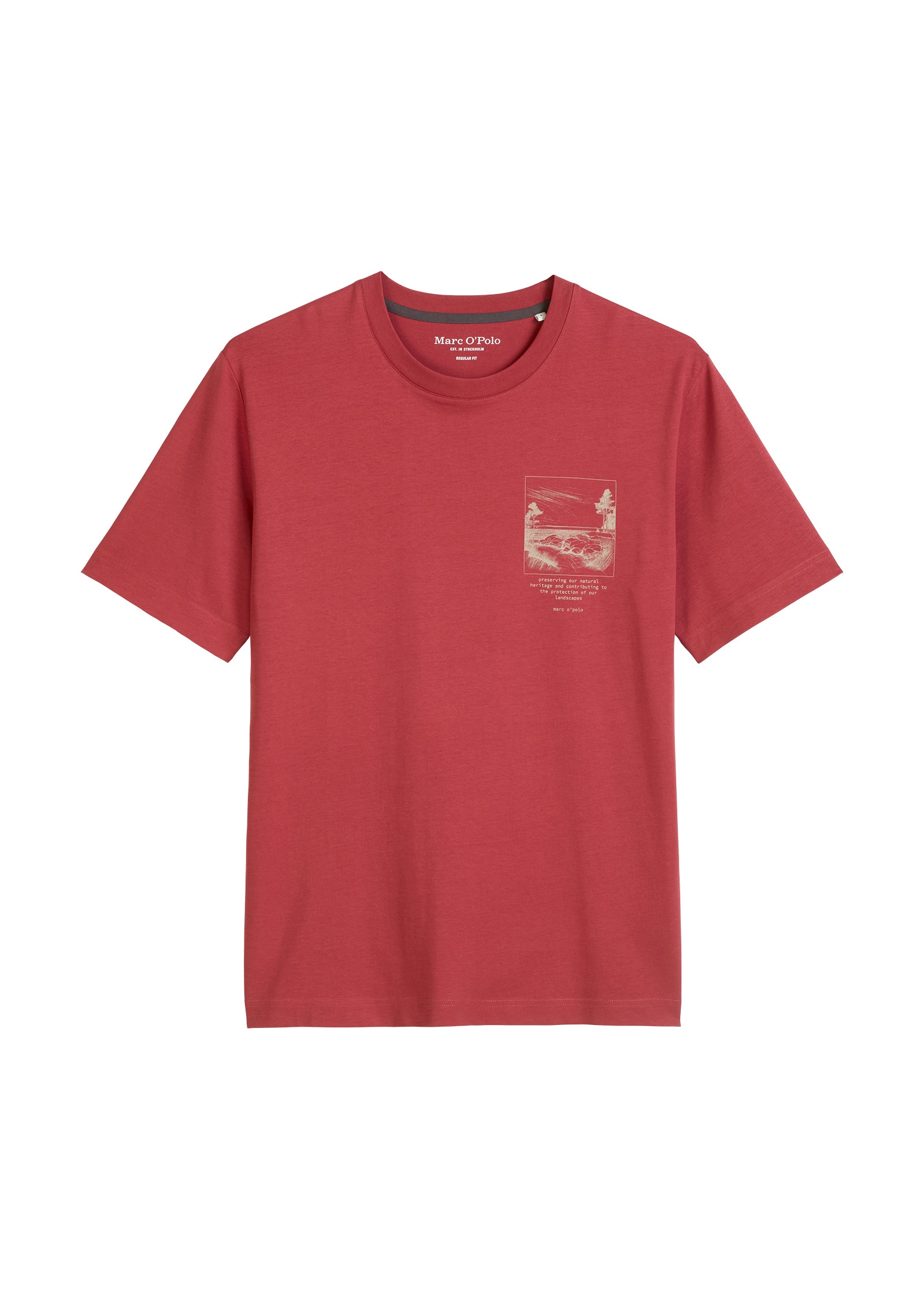 Marc O'Polo T-Shirt »mit Nature-Print«