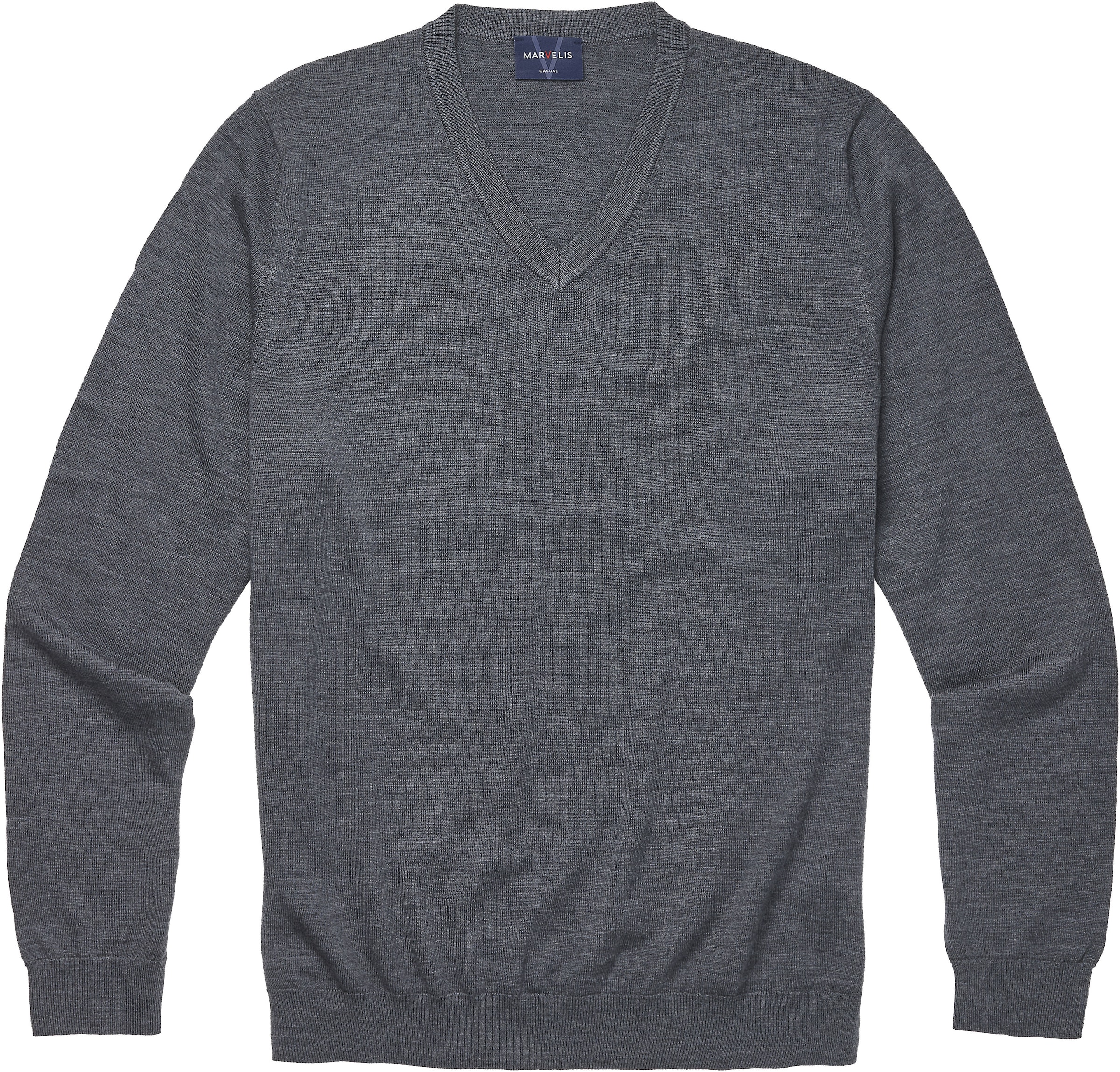 MARVELIS V-Ausschnitt-Pullover günstig online kaufen